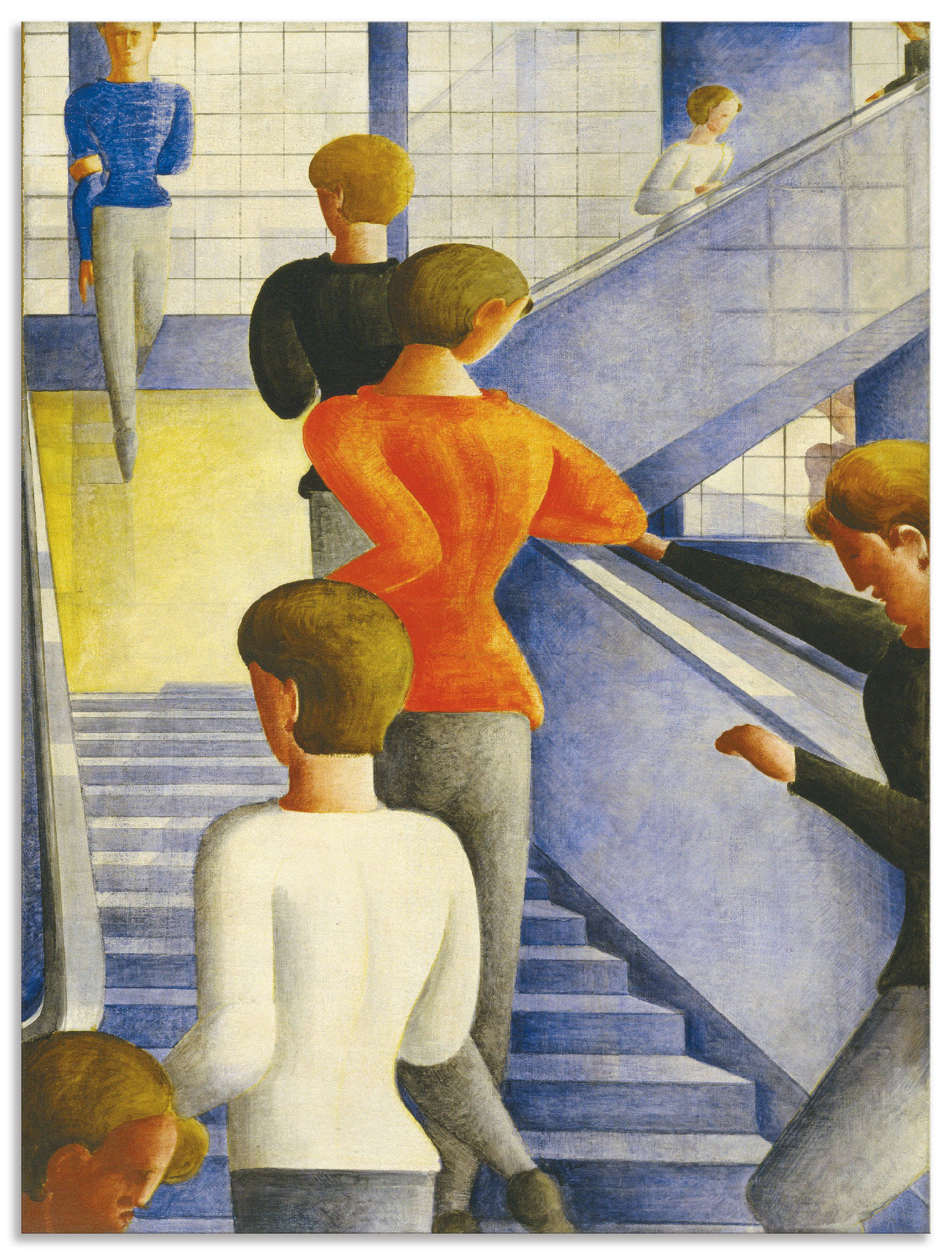 Artland Wandbild »Bauhaustreppe. 1932«, Gruppen & Familien, (1 St.) von Artland