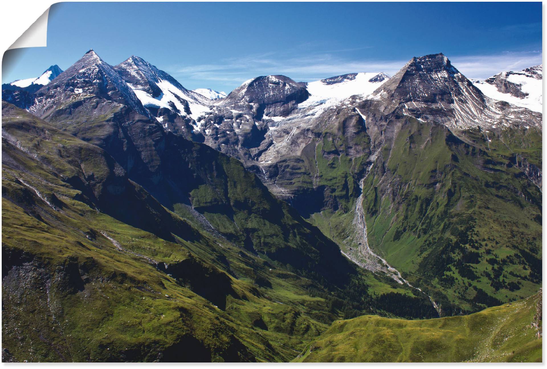 Artland Wandbild »Berge rund um den Grossglockner«, Berge, (1 St.), als Leinwandbild, Poster in verschied. Grössen Artland Wandbild »Berge rund um den Grossglockner«, Berge, (1 St.), als Leinwandbild, Poster in verschied. Grössen von Artland