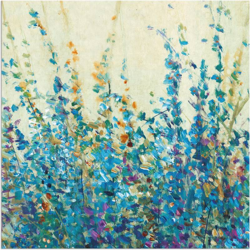 Artland Wandbild »Blautöne II«, Blumenwiese, (1 St.), als Leinwandbild, Wandaufkleber in verschied. Grössen von Artland