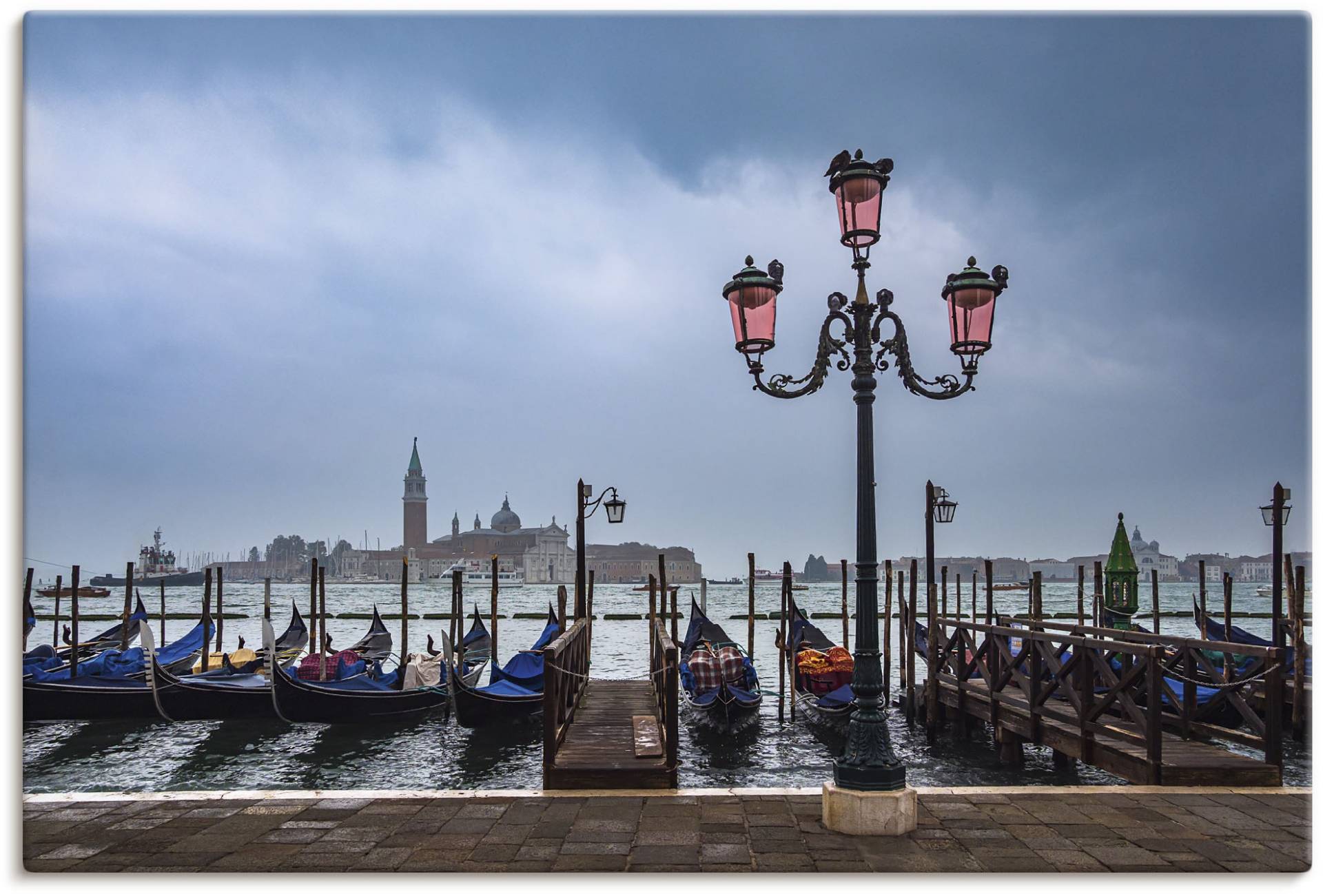 Artland Wandbild »Blick auf die Insel San Giorgio Maggiore«, Venedig, (1 St.) von Artland