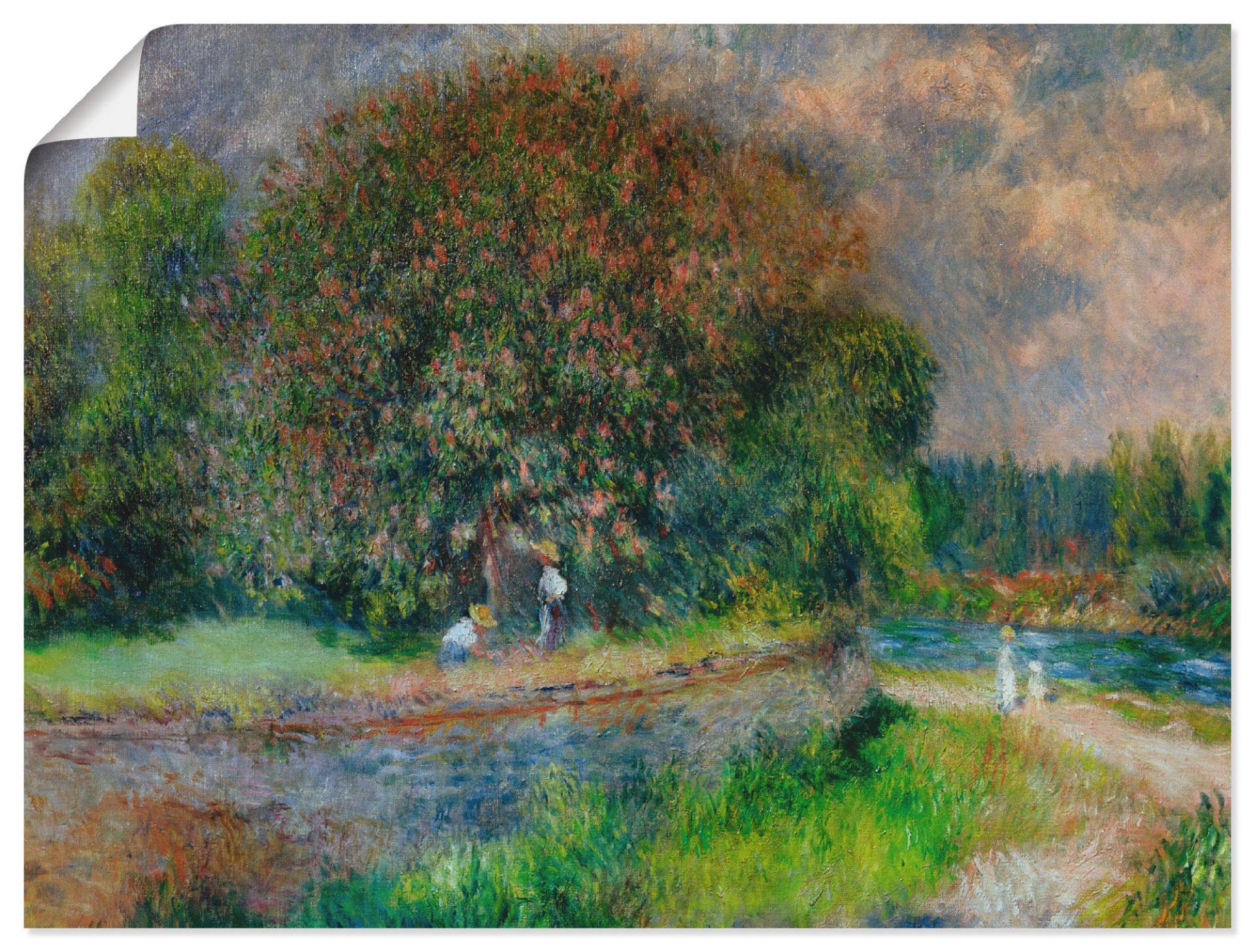 Artland Wandbild »Blühender Kastanienbaum«, Wiesen & Bäume, (1 St.), als Leinwandbild, Poster in verschied. Grössen Artland Wandbild »Blühender Kastanienbaum«, Wiesen & Bäume, (1 St.), als Leinwandbild, Poster in verschied. Grössen von Artland