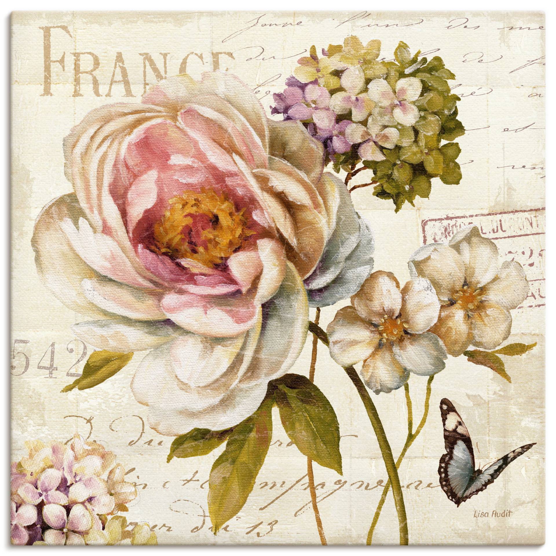 Artland Wandbild »Blumen III«, Blumen, (1 St.), als Leinwandbild, Poster in verschied. Grössen Artland Wandbild »Blumen III«, Blumen, (1 St.), als Leinwandbild, Poster in verschied. Grössen von Artland