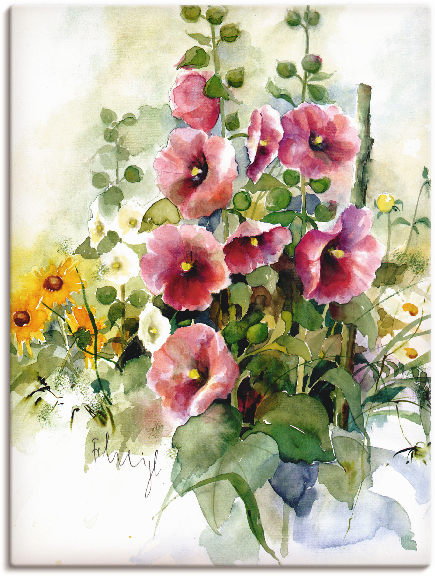 Artland Wandbild »Blumen Zusammenstellung I«, Blumen, (1 St.) von Artland