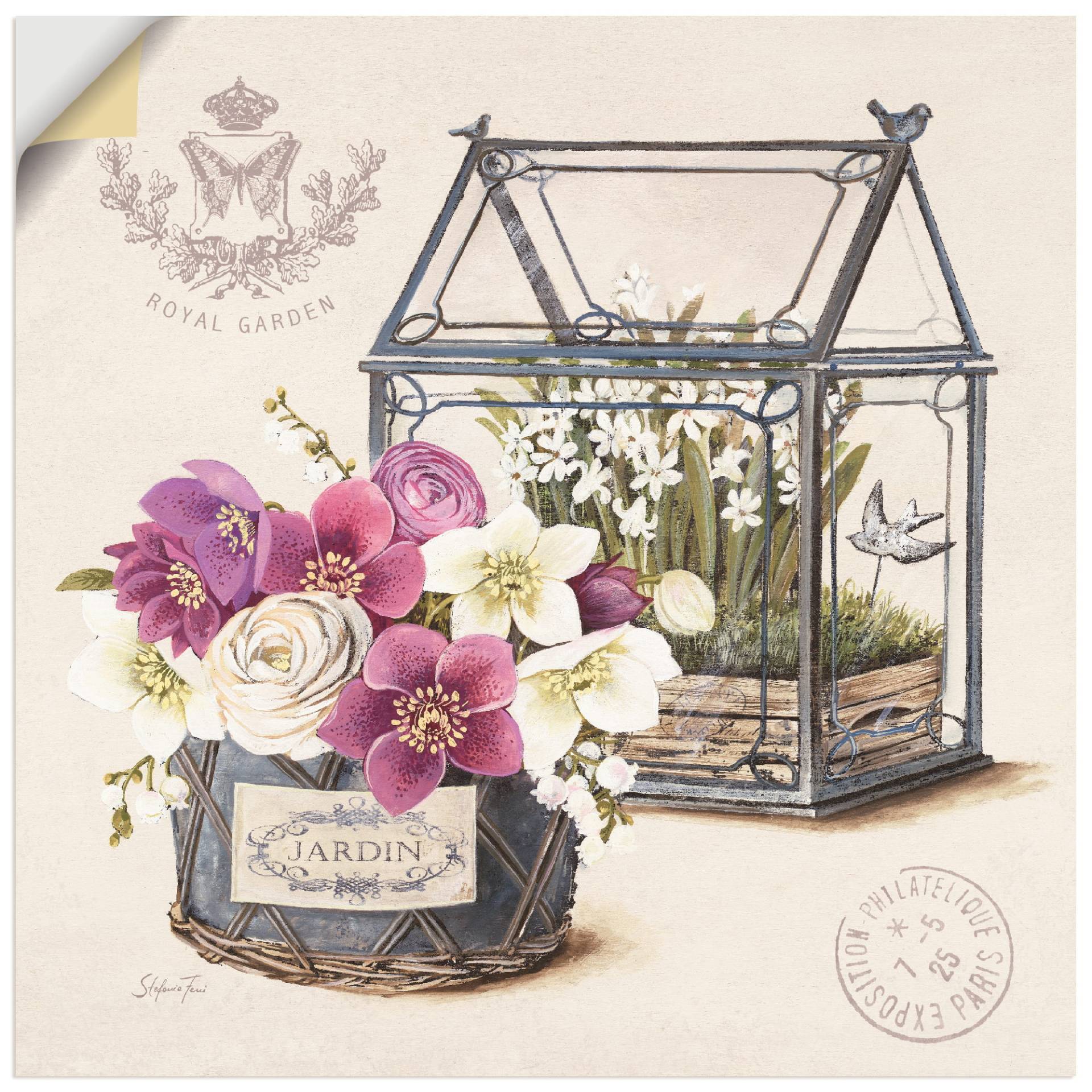 Artland Wandfolie »Blumenstrauss II«, Arrangements, (1 St.), selbstklebend Artland Wandfolie »Blumenstrauss II«, Arrangements, (1 St.), selbstklebend von Artland