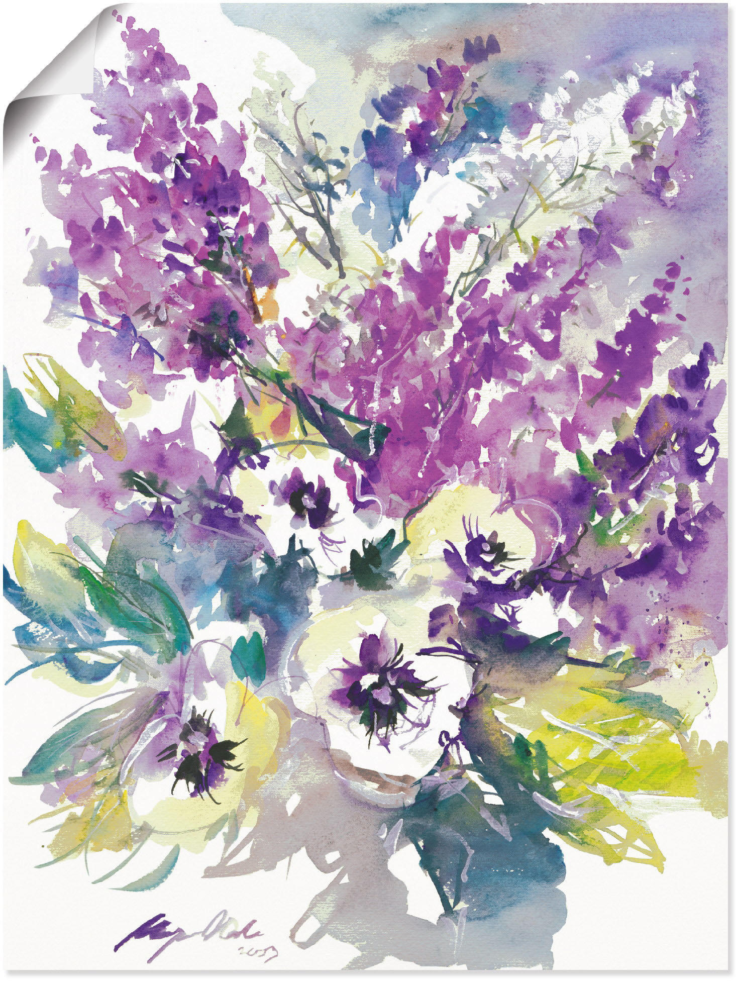 Artland Poster »Blumenstrauss III«, Blumen, (1 St.), als Alubild, Leinwandbild, Wandaufkleber oder Poster in versch. Grössen Artland Poster »Blumenstrauss III«, Blumen, (1 St.), als Alubild, Leinwandbild, Wandaufkleber oder Poster in versch. Grössen von Artland