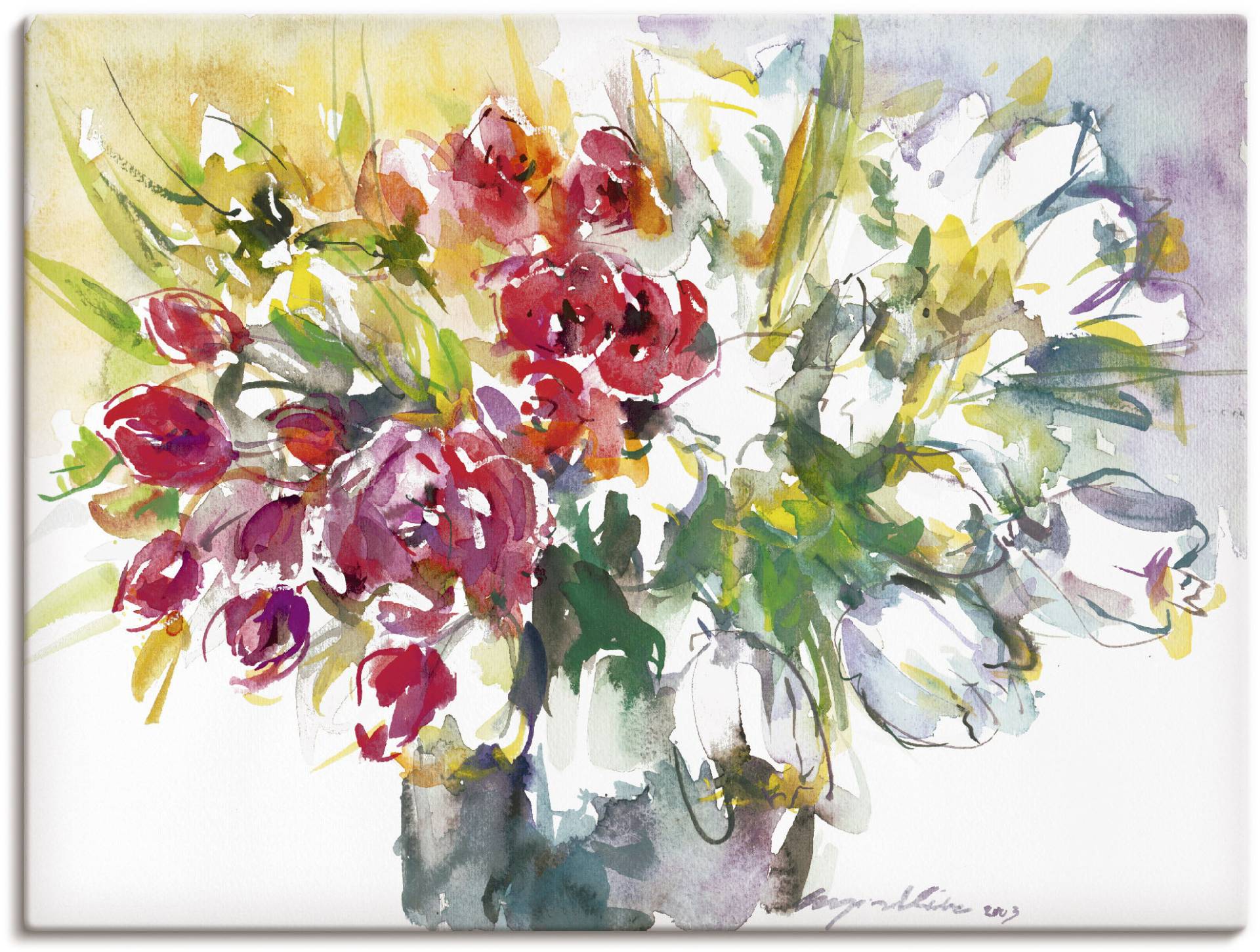 Artland Wandbild »Blumenstrauss IV«, Blumen, (1 St.) von Artland