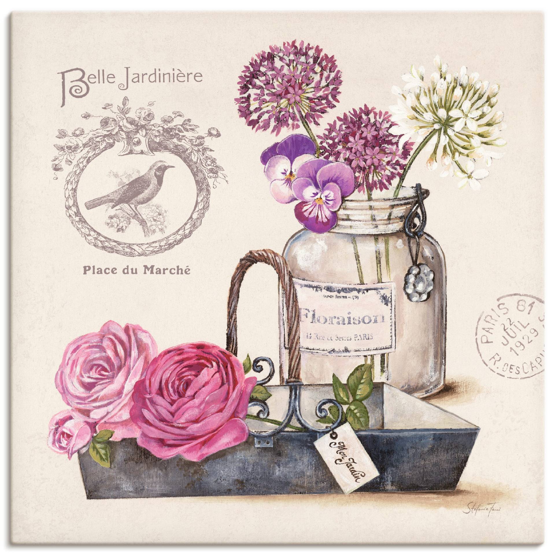 Artland Wandbild »Blumenstrauss IV«, Arrangements, (1 St.), als Leinwandbild, Poster, Wandaufkleber in verschied. Grössen Artland Wandbild »Blumenstrauss IV«, Arrangements, (1 St.), als Leinwandbild, Poster, Wandaufkleber in verschied. Grössen von Artland