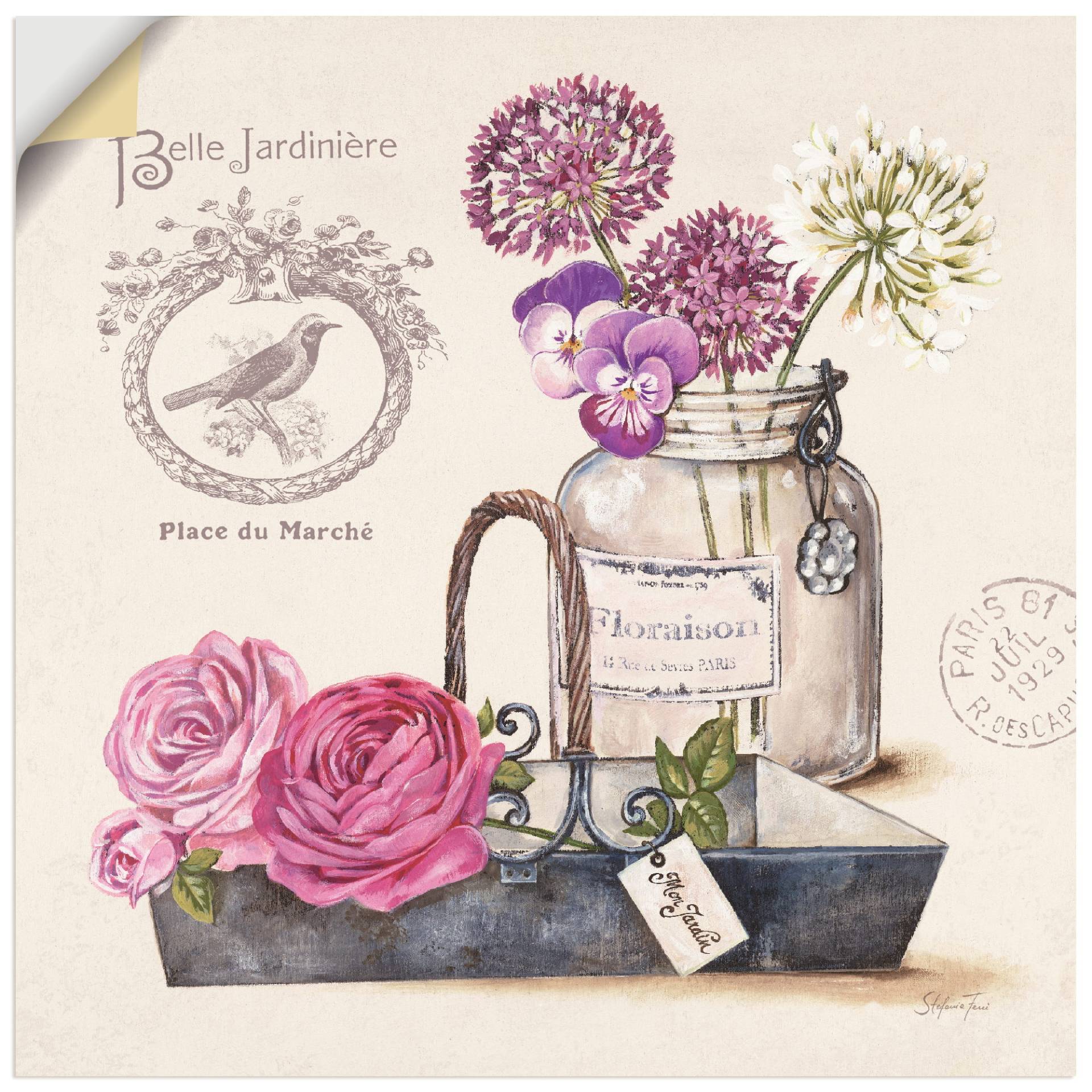 Artland Wandbild »Blumenstrauss IV«, Arrangements, (1 St.), als Leinwandbild, Poster, Wandaufkleber in verschied. Grössen Artland Wandbild »Blumenstrauss IV«, Arrangements, (1 St.), als Leinwandbild, Poster, Wandaufkleber in verschied. Grössen von Artland