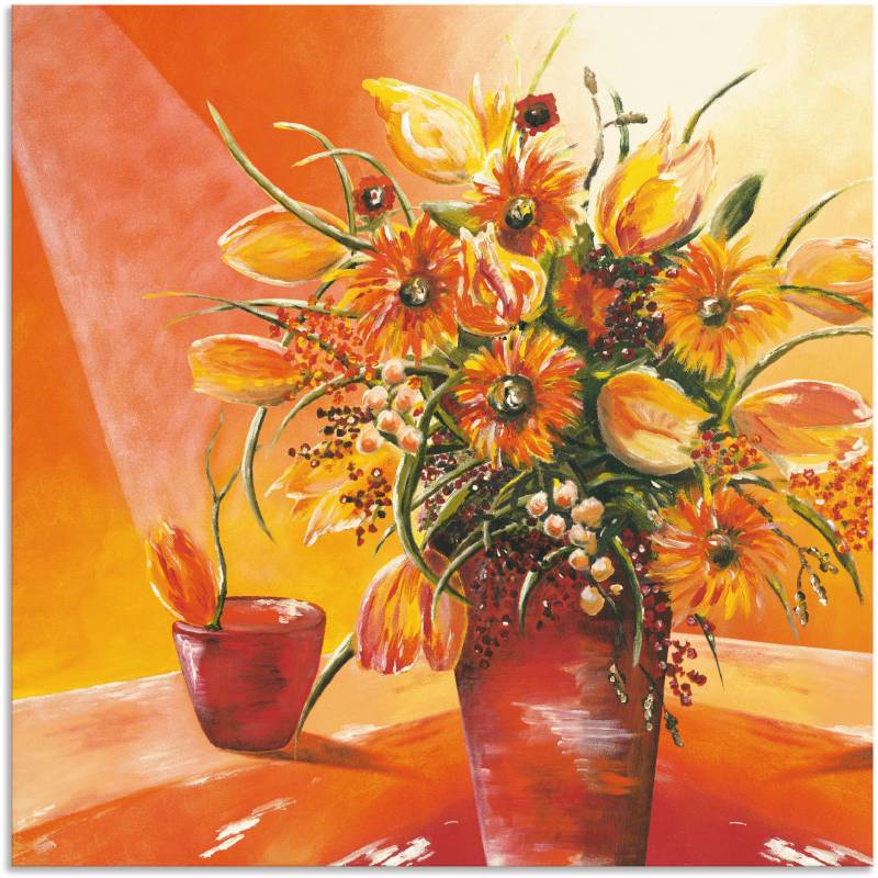 Artland Wandbild »Blumenstrauss in Vase I«, Blumen, (1 St.) von Artland