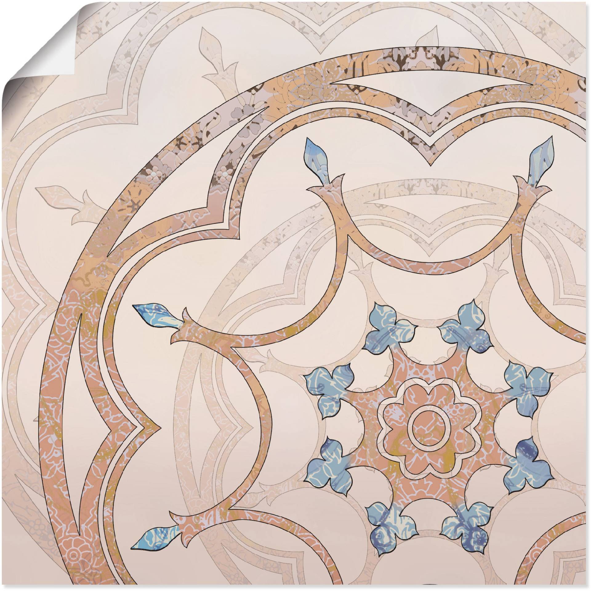 Artland Wandbild »Boho Mandala«, Muster, (1 St.) von Artland
