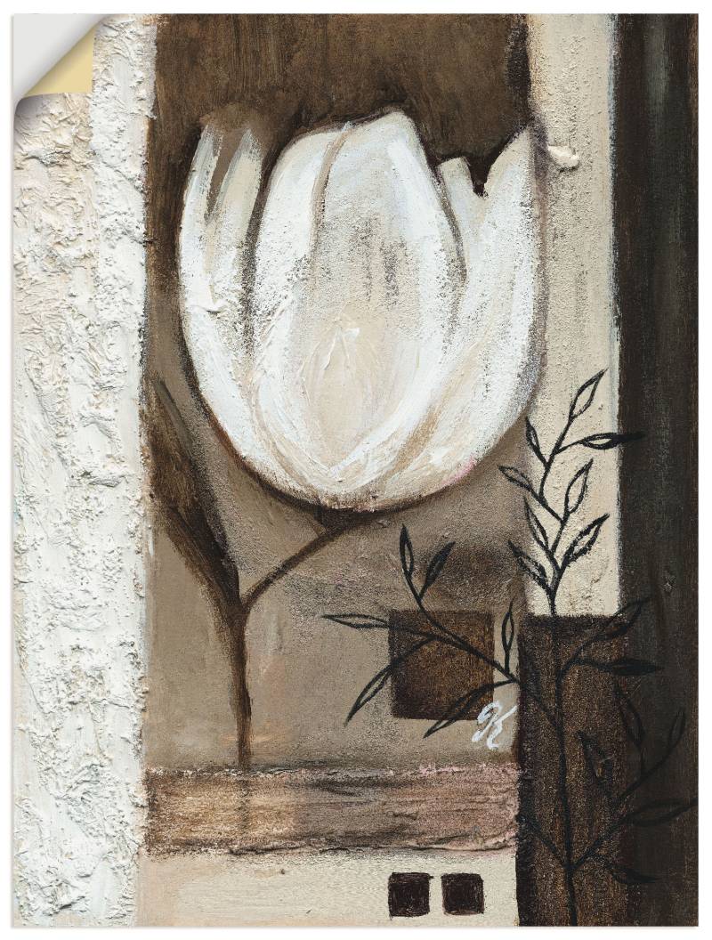 Artland Wandbild »Braune Tulpen II«, Blumen, (1 St.), als Leinwandbild, Wandaufkleber in verschied. Grössen von Artland