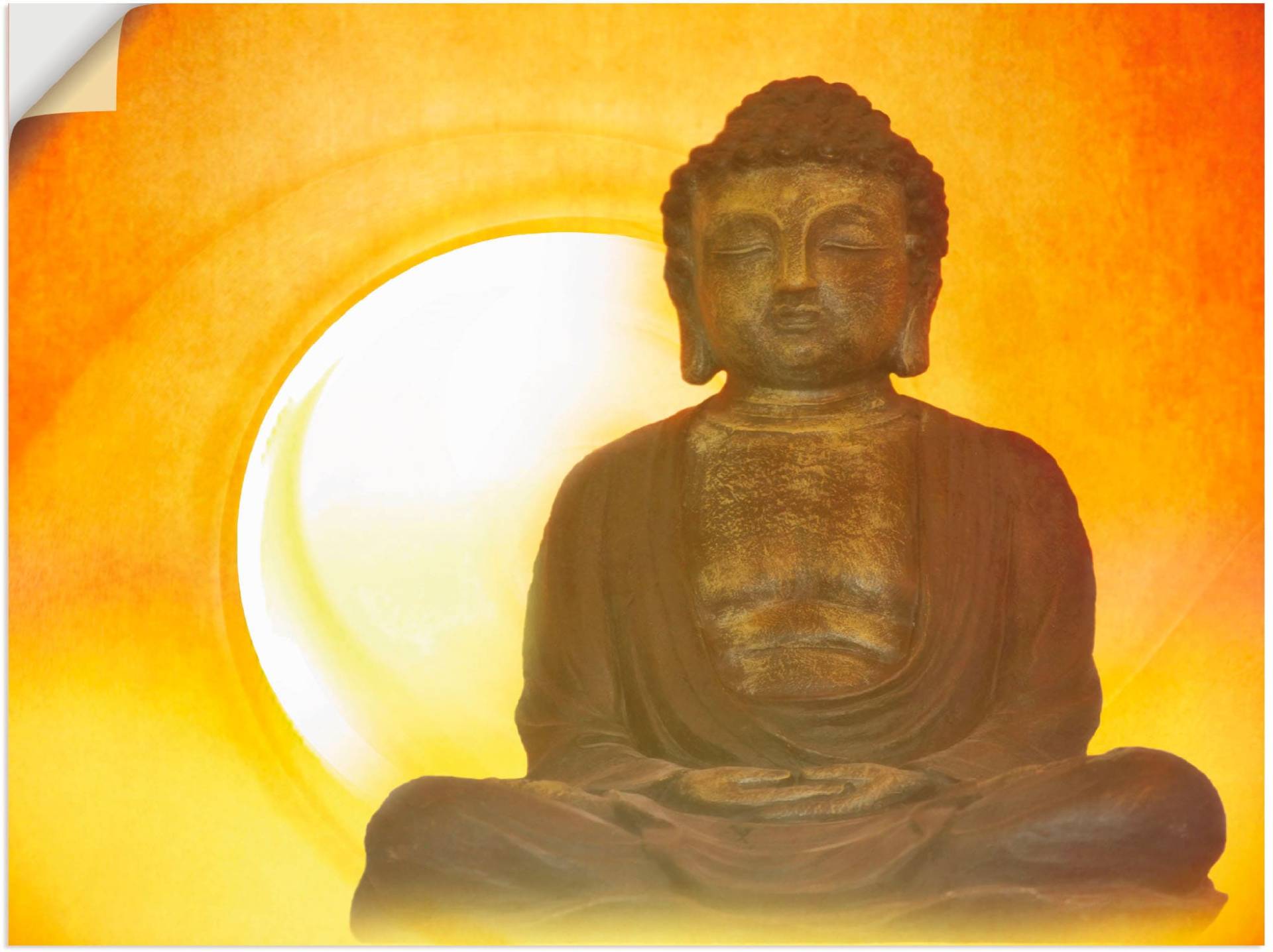 Artland Wandbild »Buddha 2«, Religion, (1 St.) von Artland