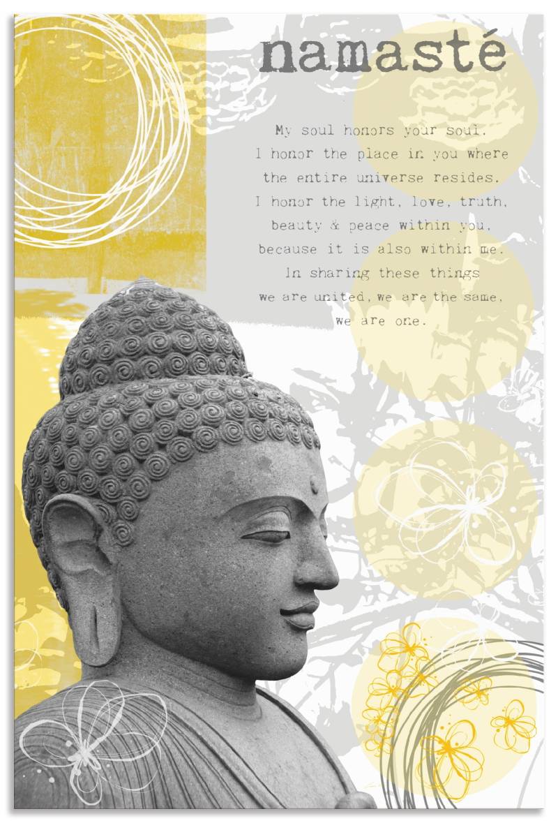 Artland Wandbild »Buddha I«, Religion, (1 St.) von Artland