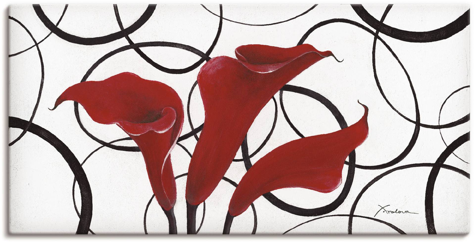 Artland Wandbild »Callas«, Blumen, (1 St.) von Artland