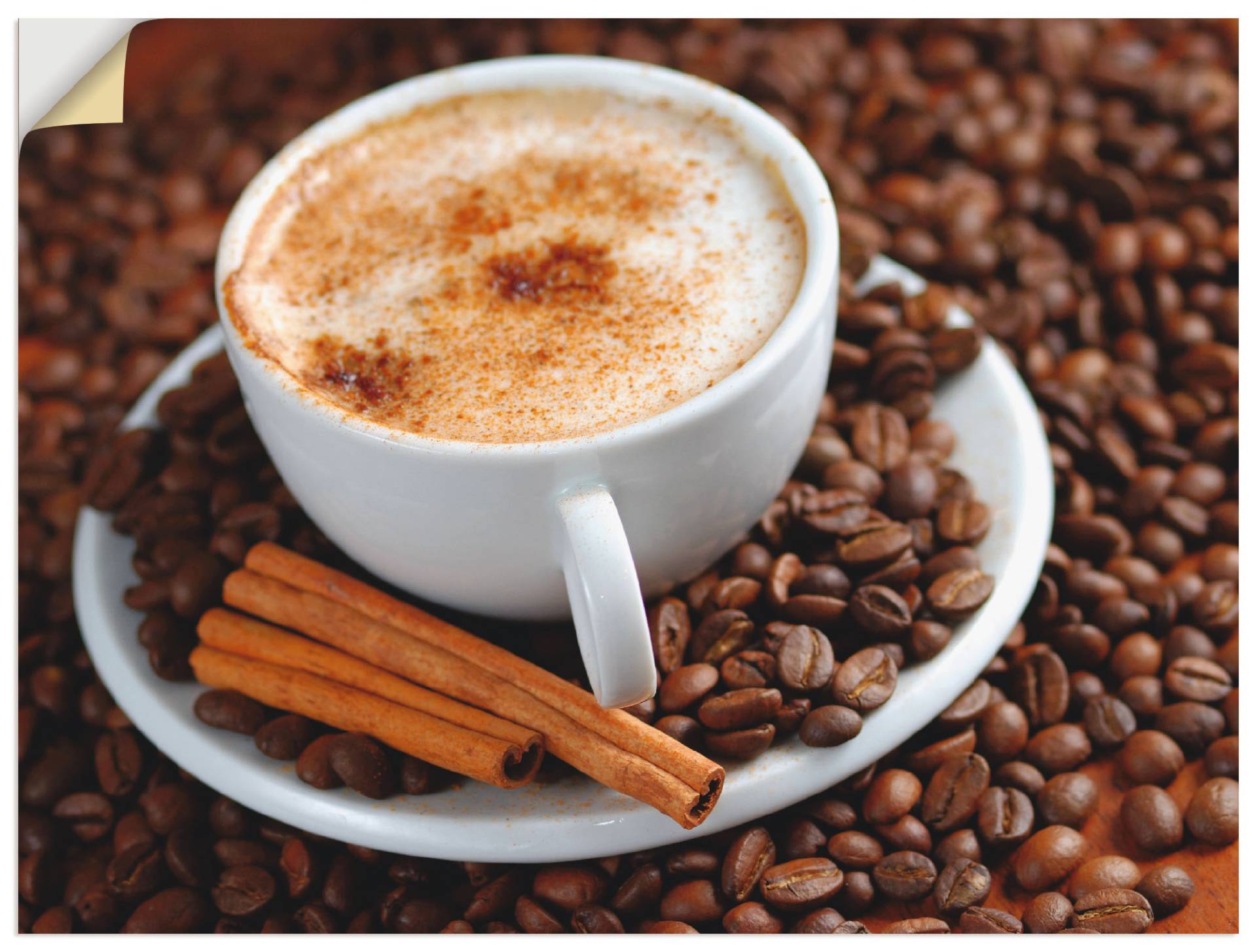 Artland Wandbild »Cappuccino - Kaffee«, Getränke, (1 St.) von Artland