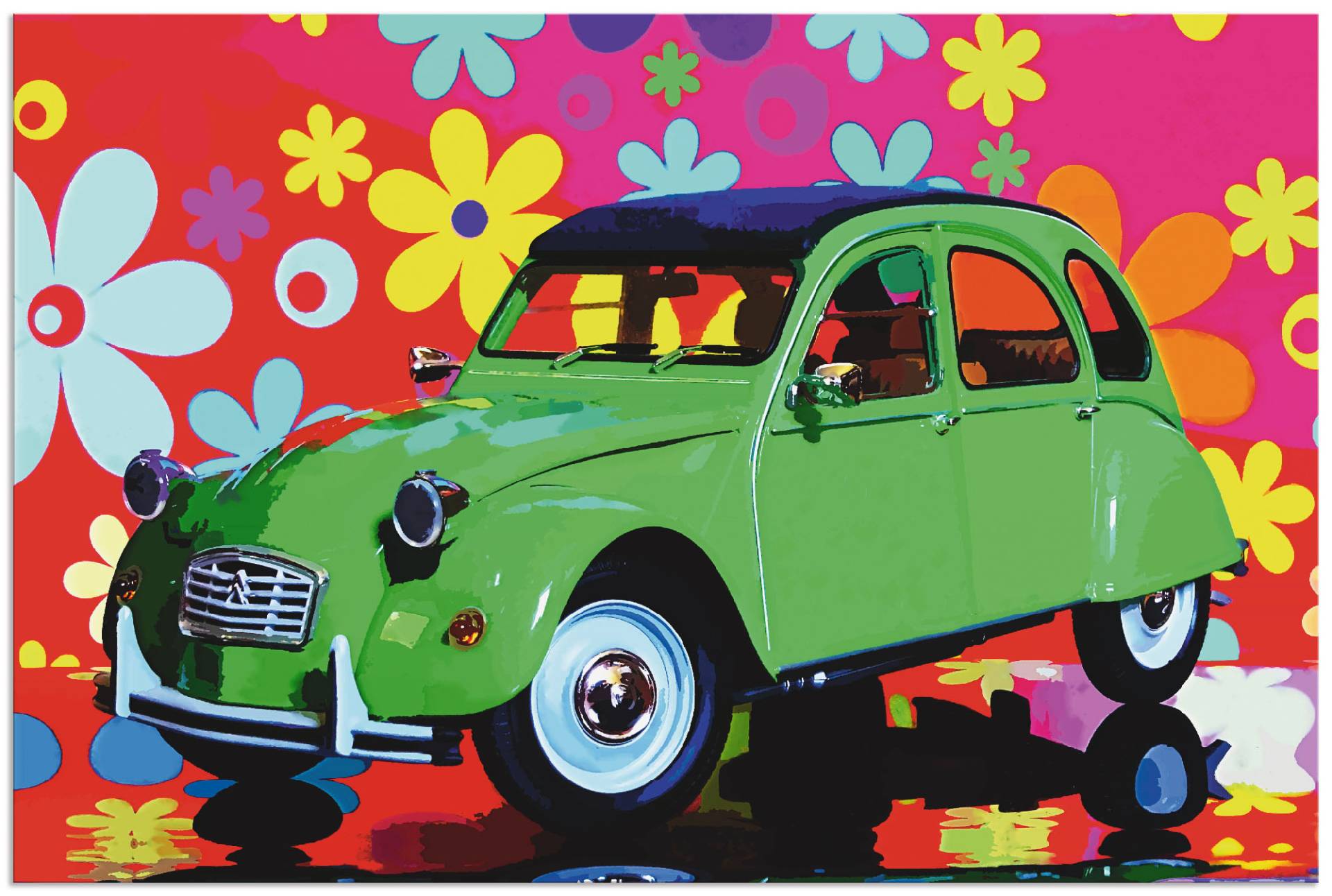 Artland Wandbild »Citroën 2CV grün«, Auto, (1 St.), als Alubild, Outdoorbild, Leinwandbild, Poster in verschied. Grössen Artland Wandbild »Citroën 2CV grün«, Auto, (1 St.), als Alubild, Outdoorbild, Leinwandbild, Poster in verschied. Grössen von Artland