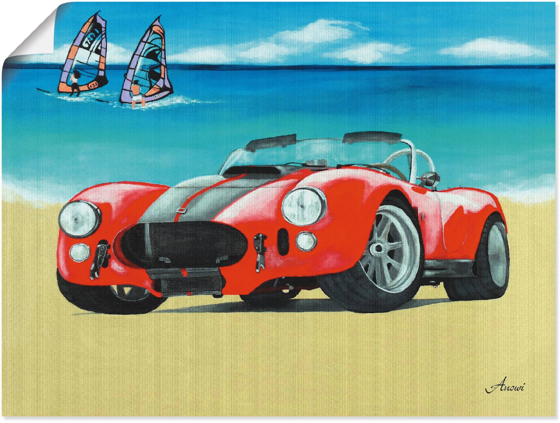 Artland Poster »Cobra Shelby 1962«, Auto, (1 St.) von Artland