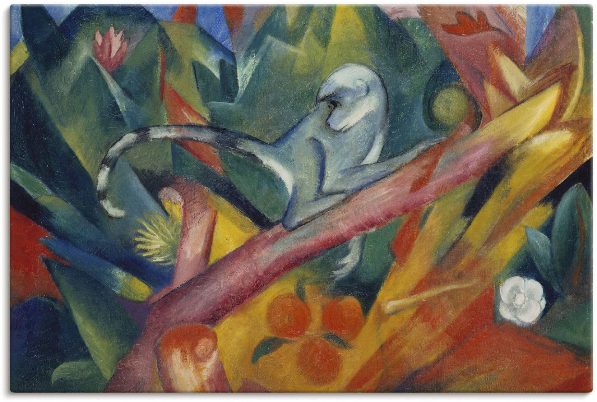 Artland Wandbild »Das Äffchen. 1912«, Wildtiere, (1 St.), als Alubild, Leinwandbild, Wandaufkleber oder Poster in versch. Grössen von Artland