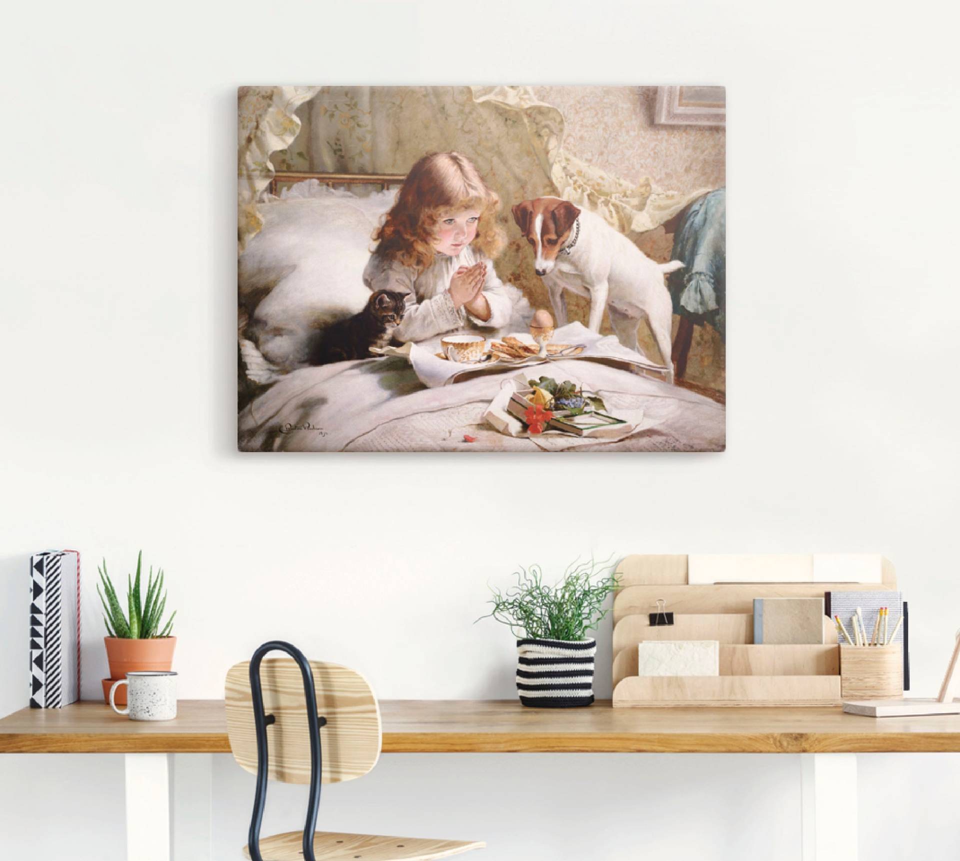 Artland Wandbild »Das Gebet. 1894«, Kind, (1 St.), als Leinwandbild, Poster, Wandaufkleber in verschied. Grössen Artland Wandbild »Das Gebet. 1894«, Kind, (1 St.), als Leinwandbild, Poster, Wandaufkleber in verschied. Grössen von Artland