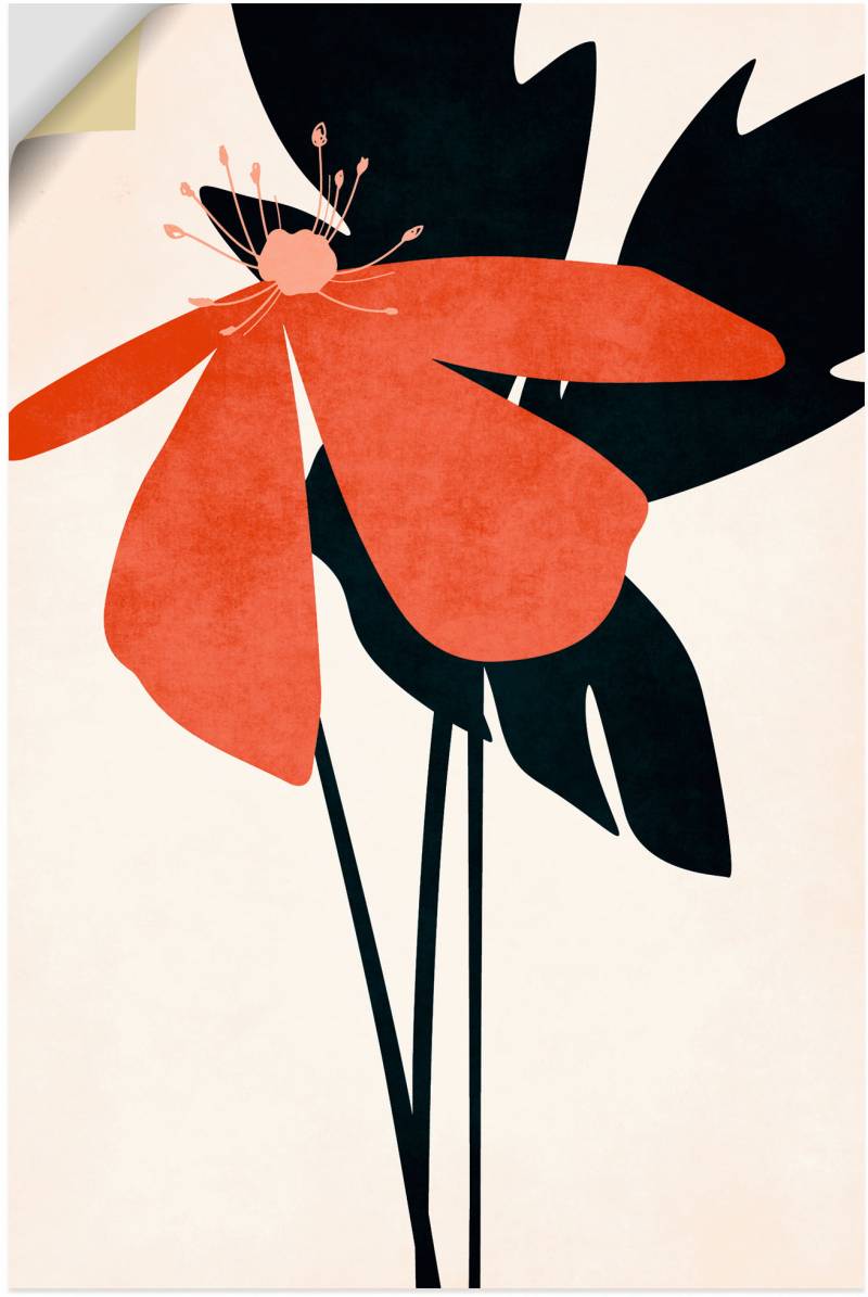 Artland Wandbild »Denke an dich«, Blumenbilder, (1 St.), als Leinwandbild, Poster in verschied. Grössen von Artland