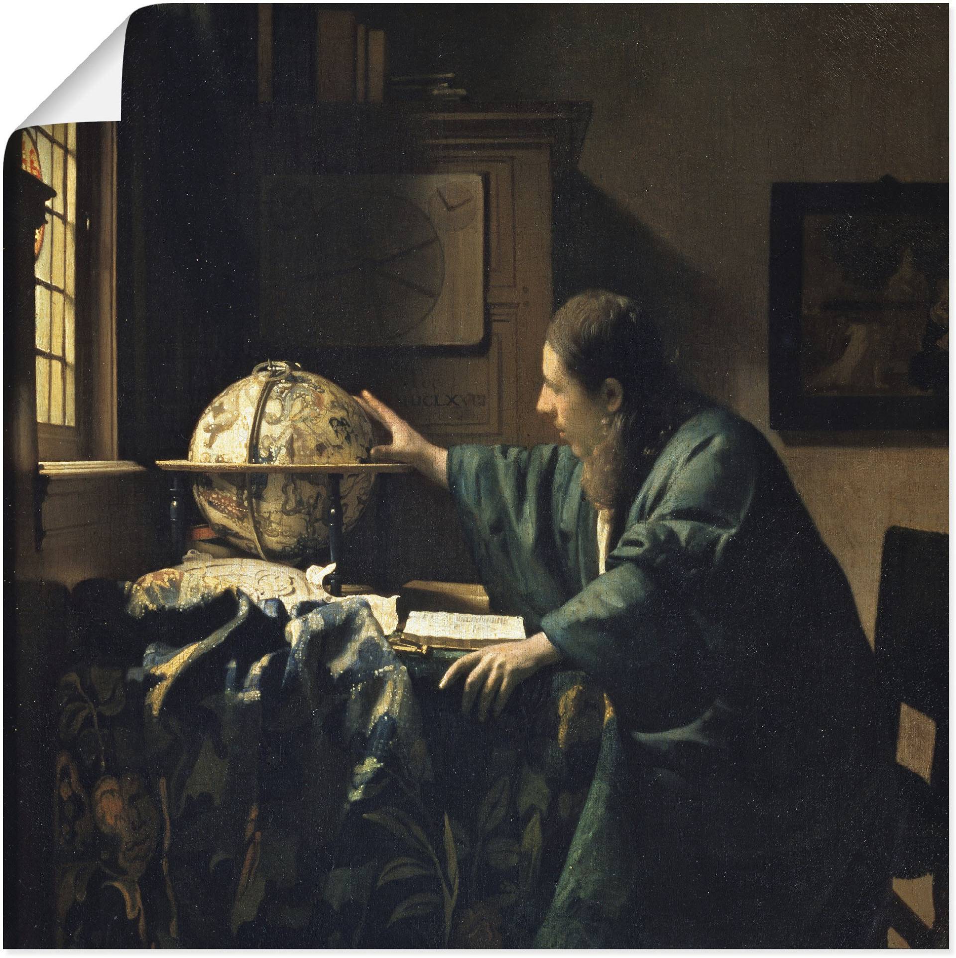 Artland Kunstdruck »Der Astronom. 1668«, Berufe, (1 St.), als Leinwandbild, Wandaufkleber oder Poster in versch. Grössen Artland Kunstdruck »Der Astronom. 1668«, Berufe, (1 St.), als Leinwandbild, Wandaufkleber oder Poster in versch. Grössen von Artland