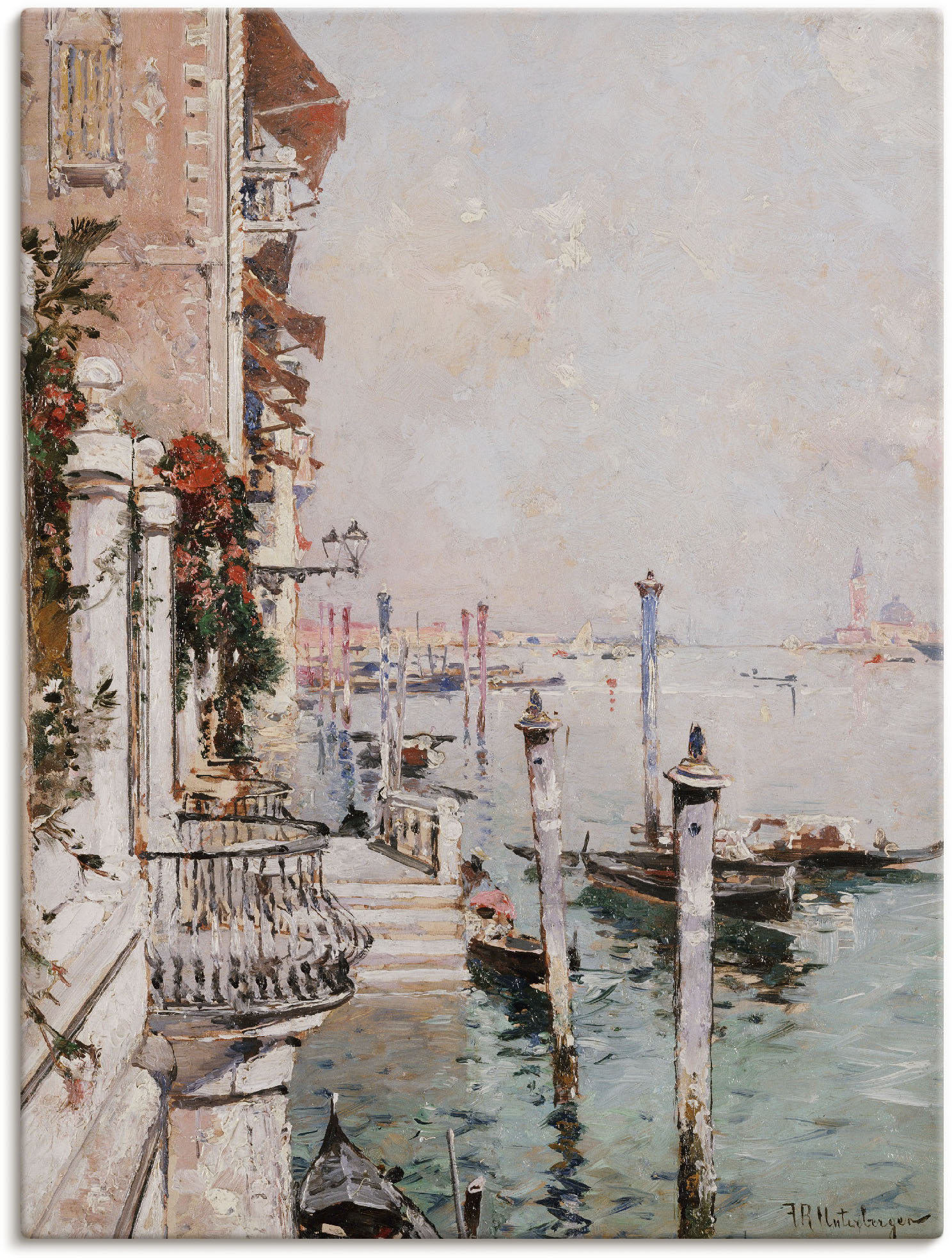 Artland Wandbild »Der Canal Grande, Venedig.«, Italien, (1 St.) von Artland