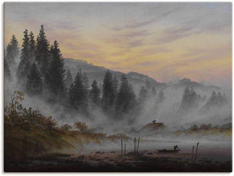 Artland Wandbild »Der Morgen«, Berge, (1 St.), als Leinwandbild, Wandaufkleber oder Poster in versch. Grössen von Artland
