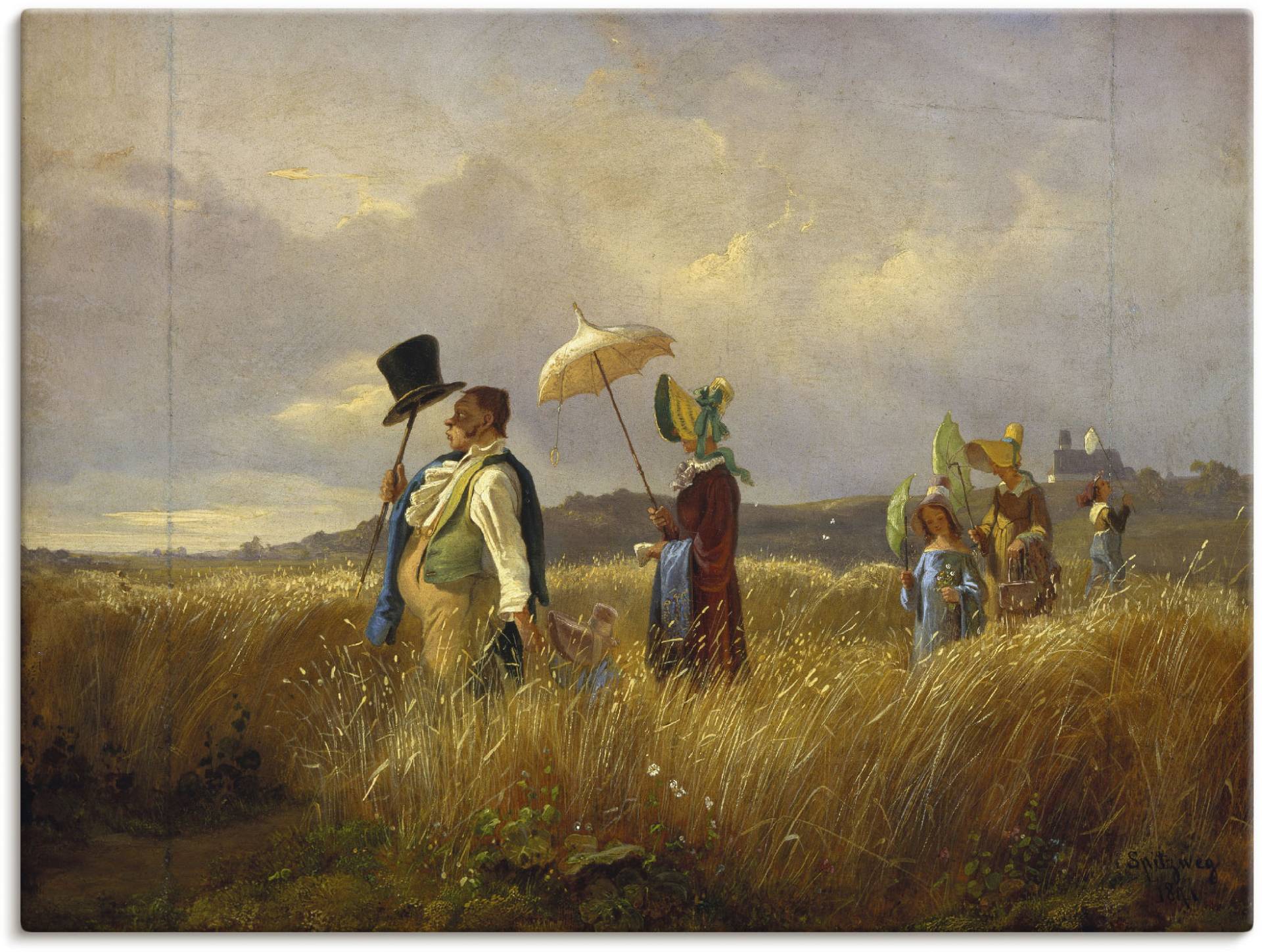 Artland Wandbild »Der Sonntagsspaziergang. 1841«, Gruppen & Familien, (1 St.), als Leinwandbild, Poster in verschied. Grössen Artland Wandbild »Der Sonntagsspaziergang. 1841«, Gruppen & Familien, (1 St.), als Leinwandbild, Poster in verschied. Grössen von Artland