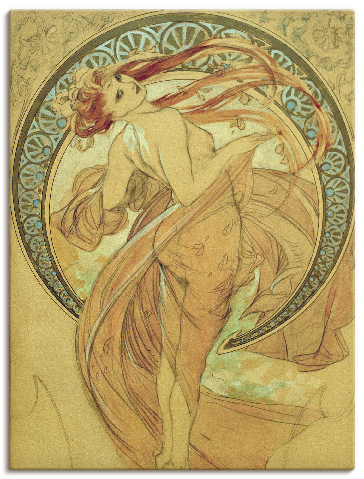 Artland Leinwandbild »Der Tanz, 1898«, Frau, (1 St.) von Artland