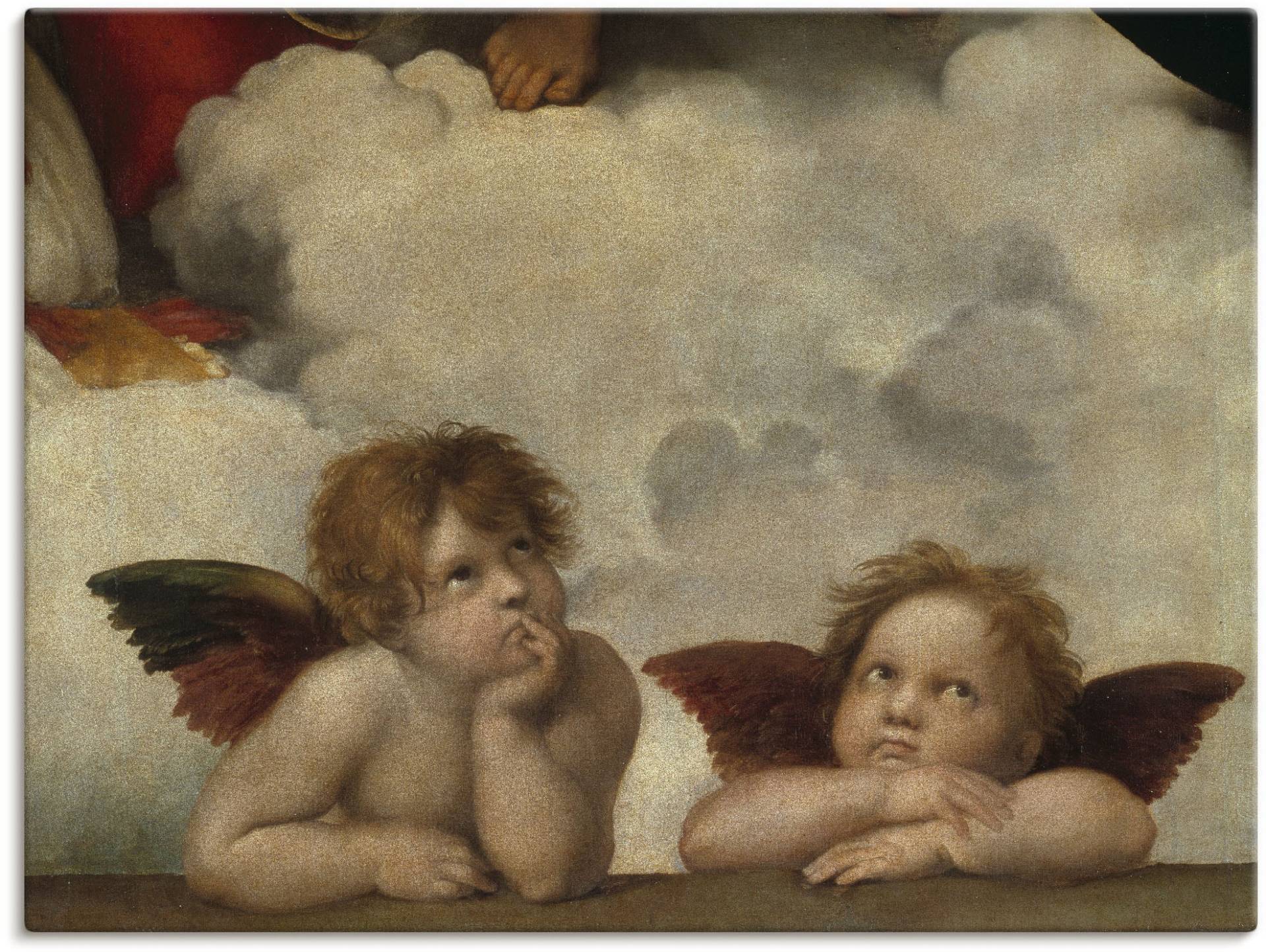 Artland Wandbild »Detail aus Die Sixtinische Madonna.«, Religion, (1 St.), als Leinwandbild, Poster, Wandaufkleber in verschied. Grössen Artland Wandbild »Detail aus Die Sixtinische Madonna.«, Religion, (1 St.), als Leinwandbild, Poster, Wandaufkleber in verschied. Grössen von Artland