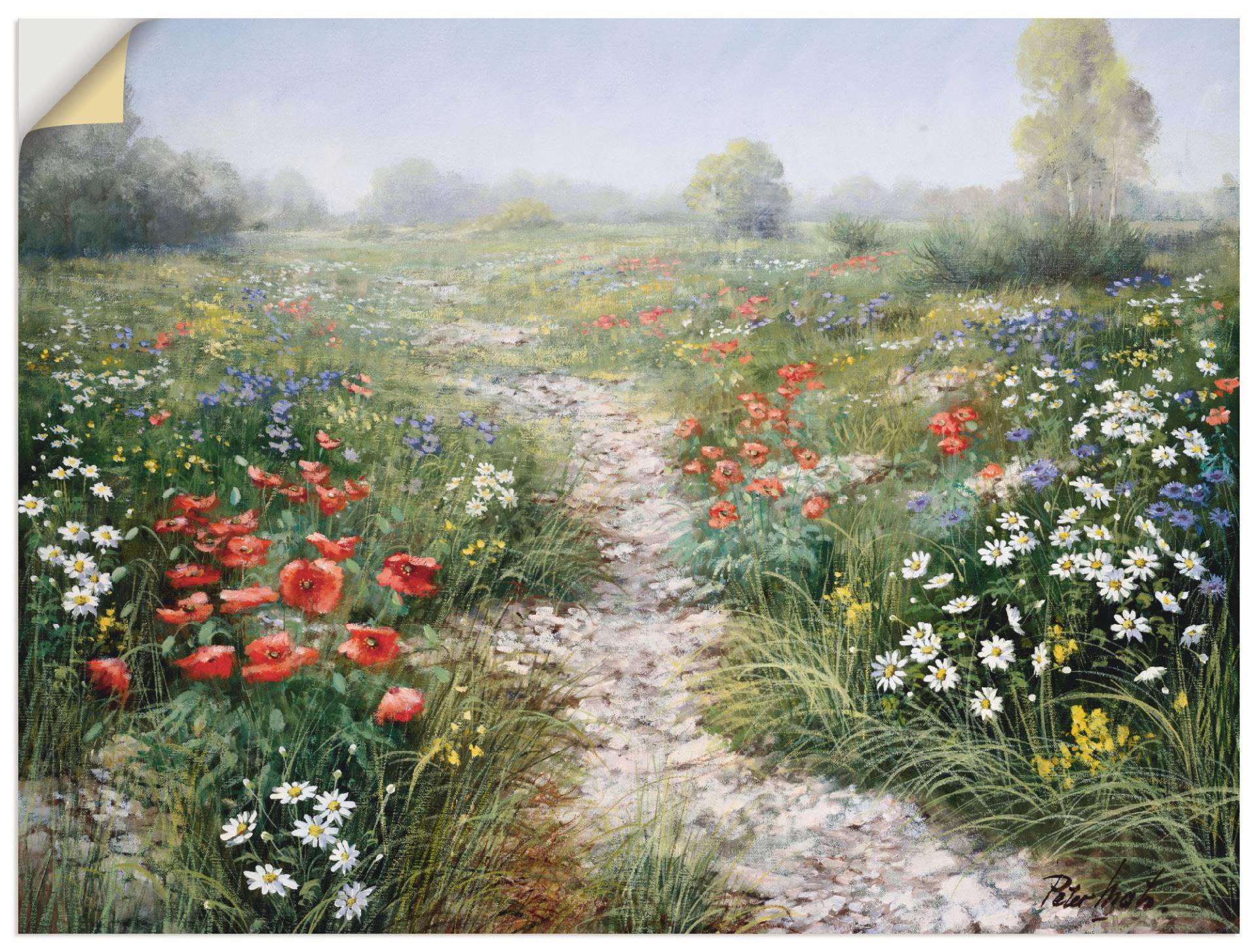 Artland Wandbild »Dichte der Natur«, Blumenwiese, (1 St.) von Artland