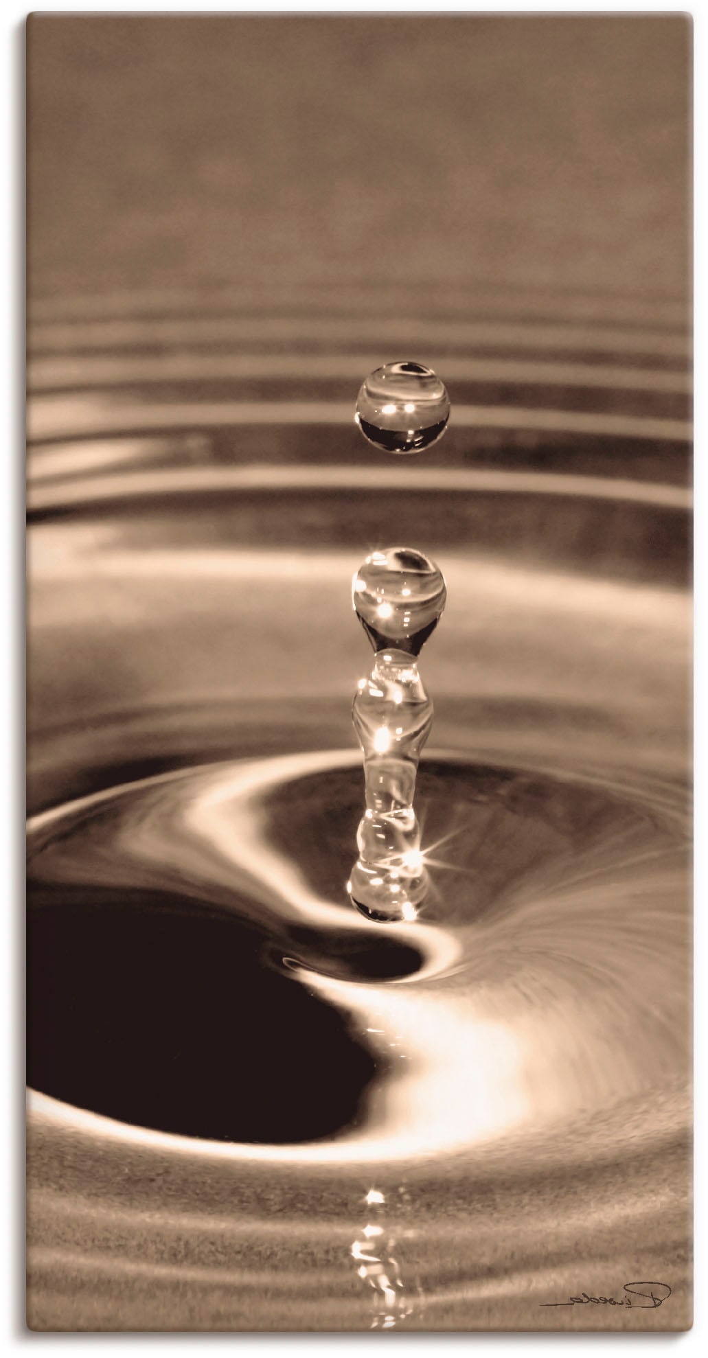 Artland Wandbild »Die Elemente: Wasser«, Zen Bilder, (1 St.) von Artland