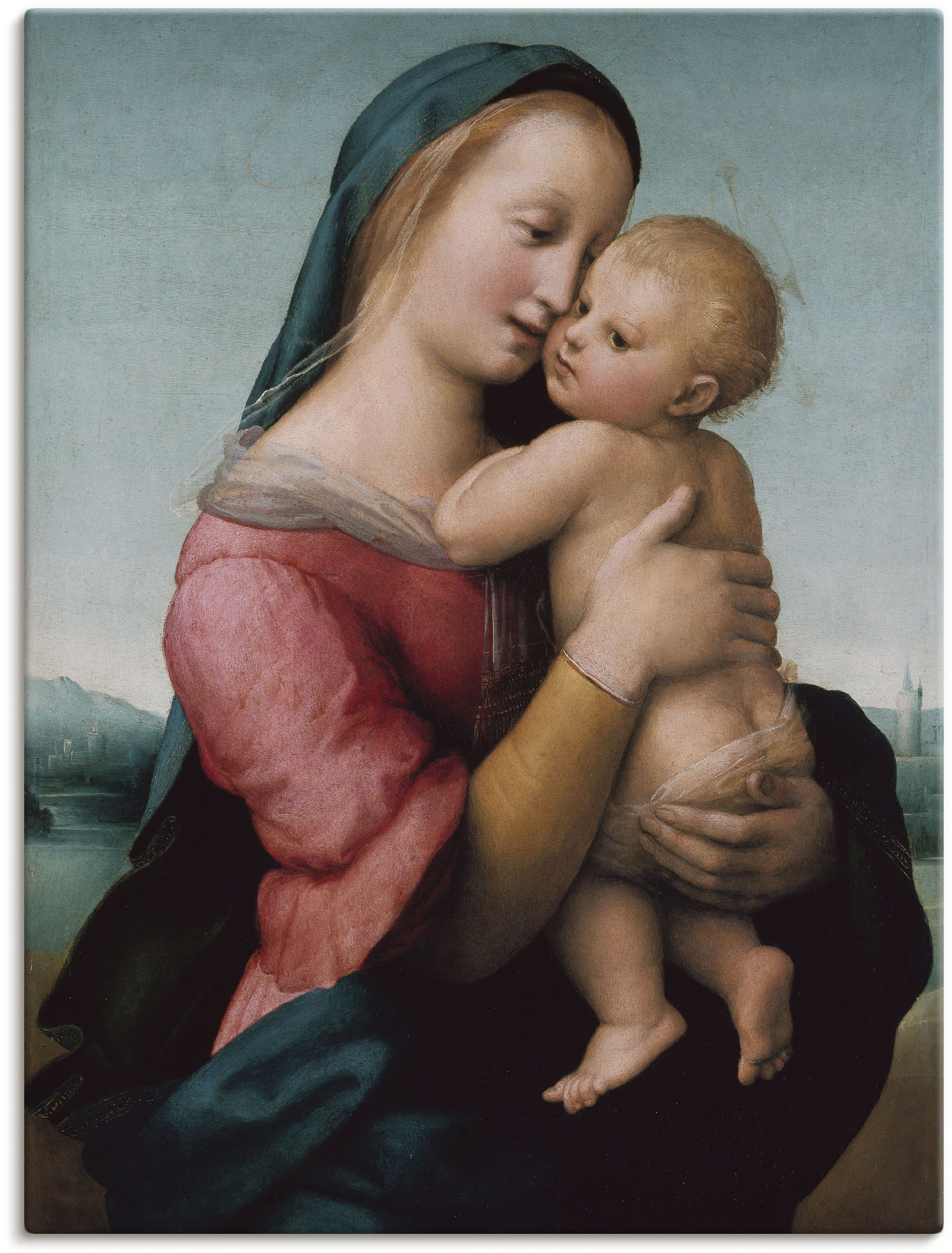 Artland Leinwandbild »Die Madonna Tempi. Um 1507«, Gruppen & Familien, (1 St.) von Artland