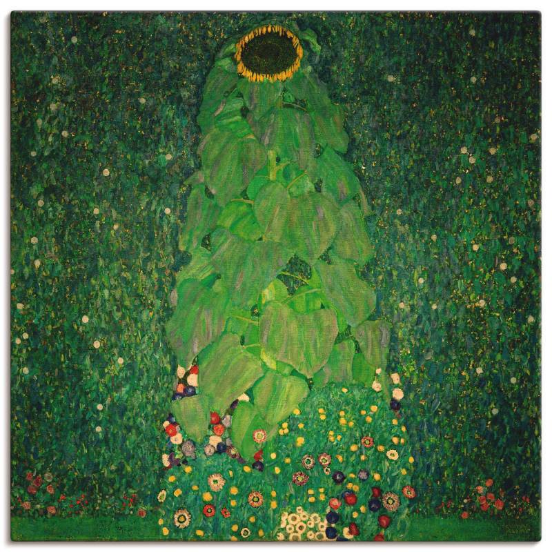 Artland Wandbild »Die Sonnenblume«, Blumen, (1 St.), als Leinwandbild, Poster in verschied. Grössen von Artland