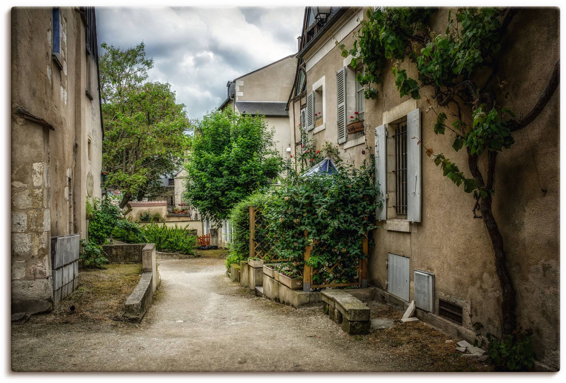 Artland Wandbild »Dorf in der Bretagne - Frankreich«, Frankreich, (1 St.) von Artland