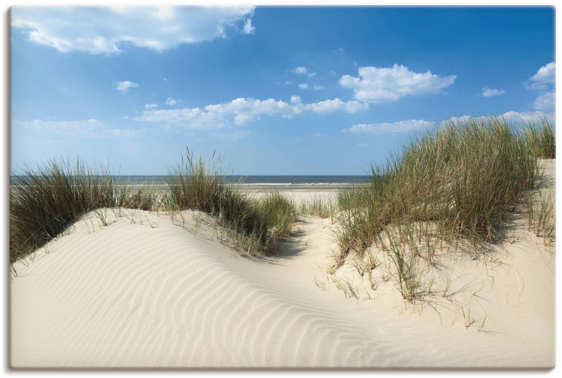 Artland Wandbild »Düne mit Meeresblick«, Strand, (1 St.) von Artland