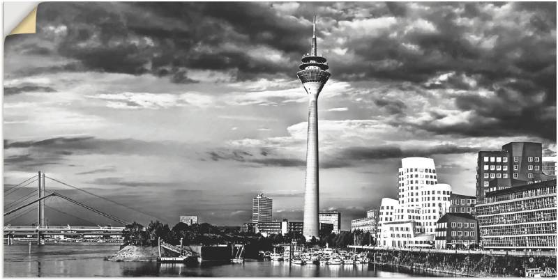 Artland Wandbild »Düsseldorf Collage Skyline 10«, Deutschland, (1 St.) von Artland