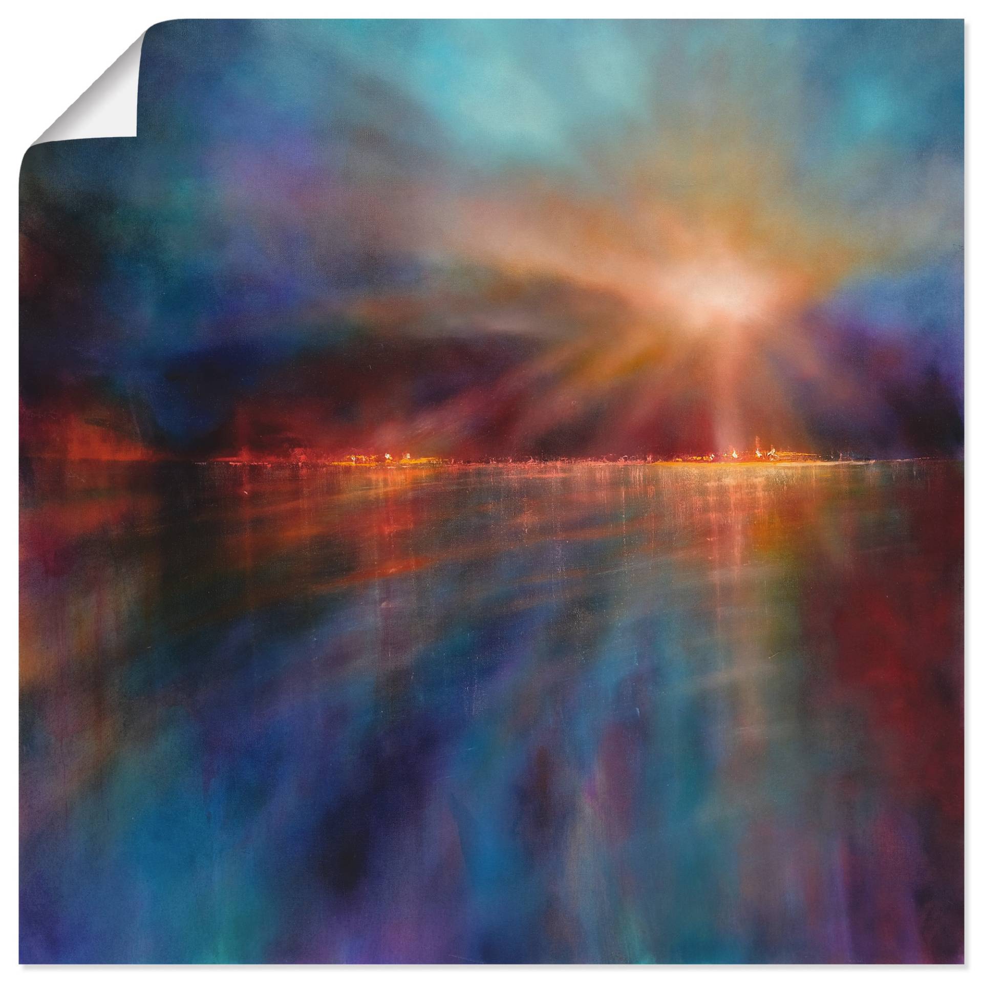Artland Wandbild »Ein neuer Morgen«, Gewässer, (1 St.), als Leinwandbild, Poster in verschied. Grössen Artland Wandbild »Ein neuer Morgen«, Gewässer, (1 St.), als Leinwandbild, Poster in verschied. Grössen von Artland