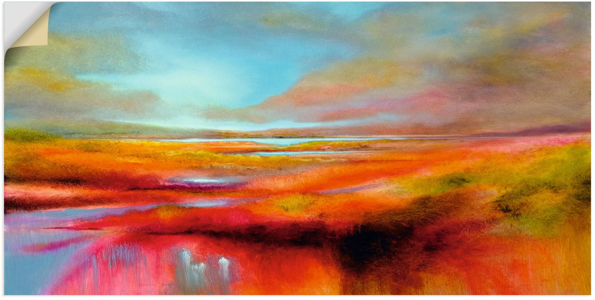 Artland Wandbild »Ein perfekter Tag«, Bilder vom Sonnenuntergang & -aufgang, (1 St.), als Leinwandbild, Poster in verschied. Grössen von Artland