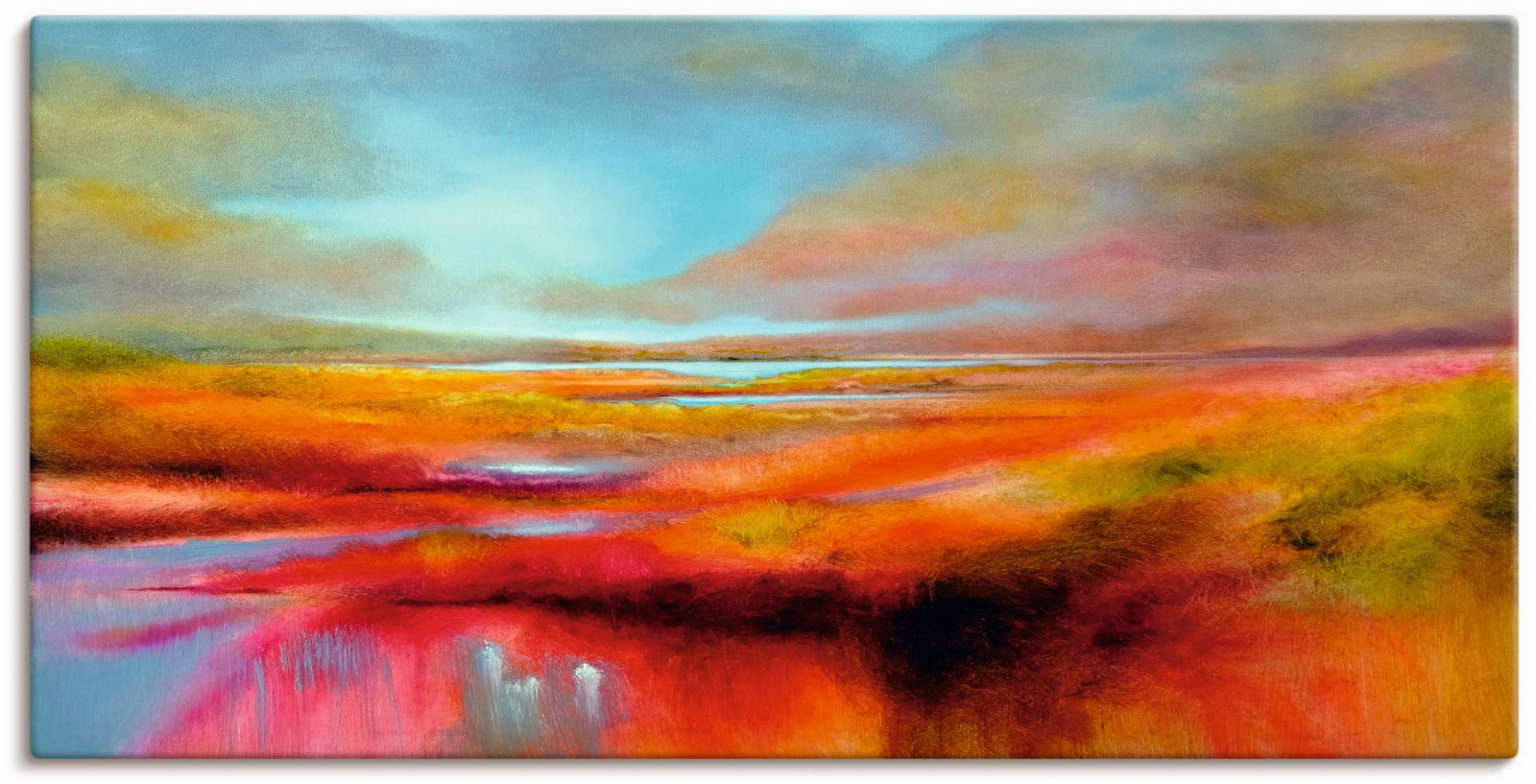 Artland Wandbild »Ein perfekter Tag«, Bilder vom Sonnenuntergang & -aufgang, (1 St.), als Leinwandbild, Poster in verschied. Grössen von Artland