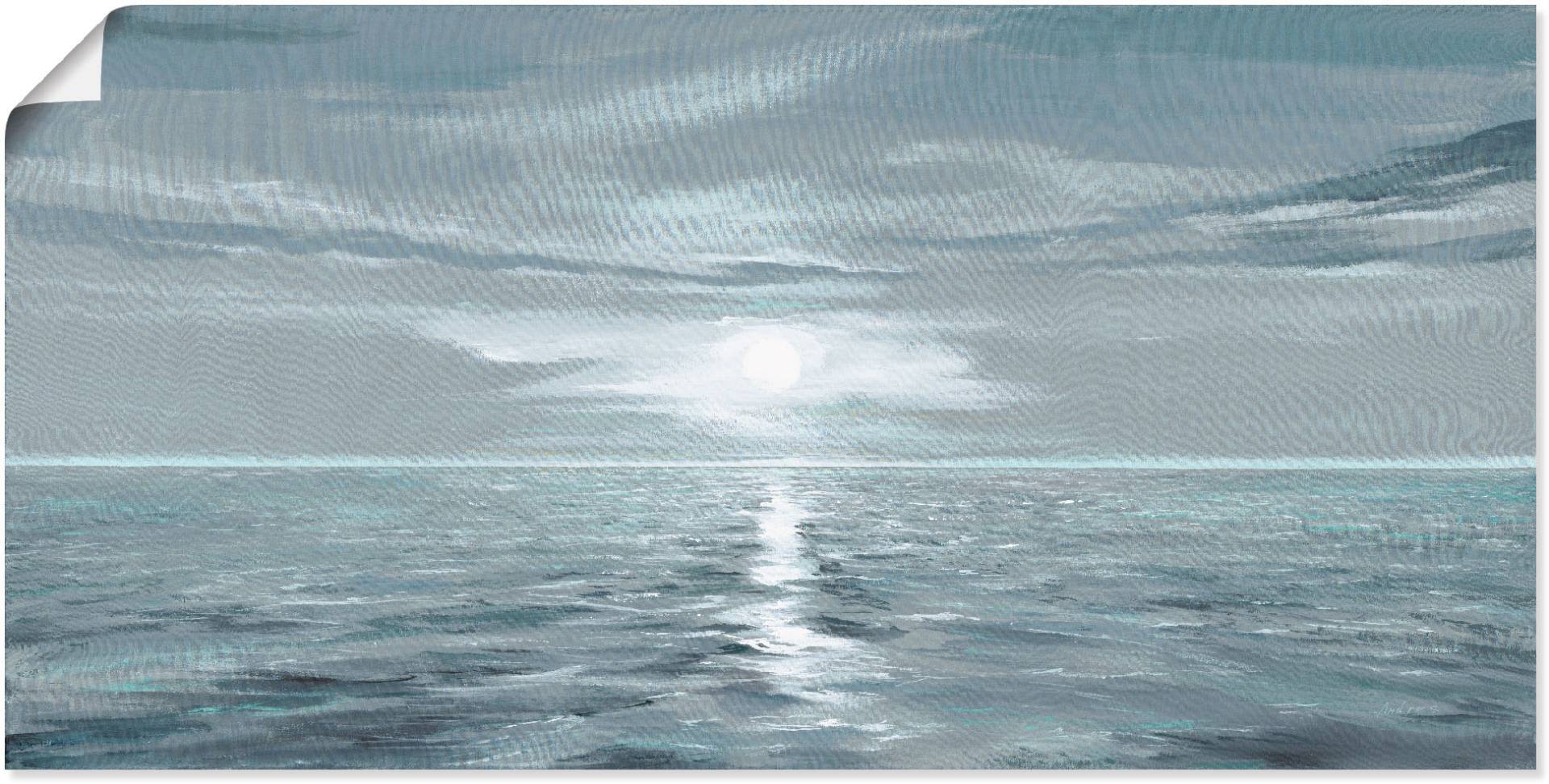 Artland Wandbild »Eisblaues Meer«, Gewässer, (1 St.), als Alubild, Outdoorbild, Leinwandbild, Poster, Wandaufkleber Artland Wandbild »Eisblaues Meer«, Gewässer, (1 St.), als Alubild, Outdoorbild, Leinwandbild, Poster, Wandaufkleber von Artland