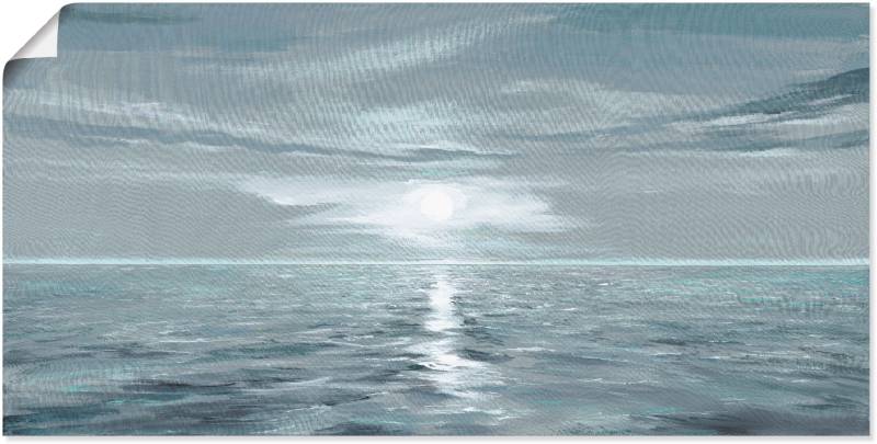 Artland Wandbild »Eisblaues Meer«, Gewässer, (1 St.), als Alubild, Outdoorbild, Leinwandbild, Poster, Wandaufkleber von Artland