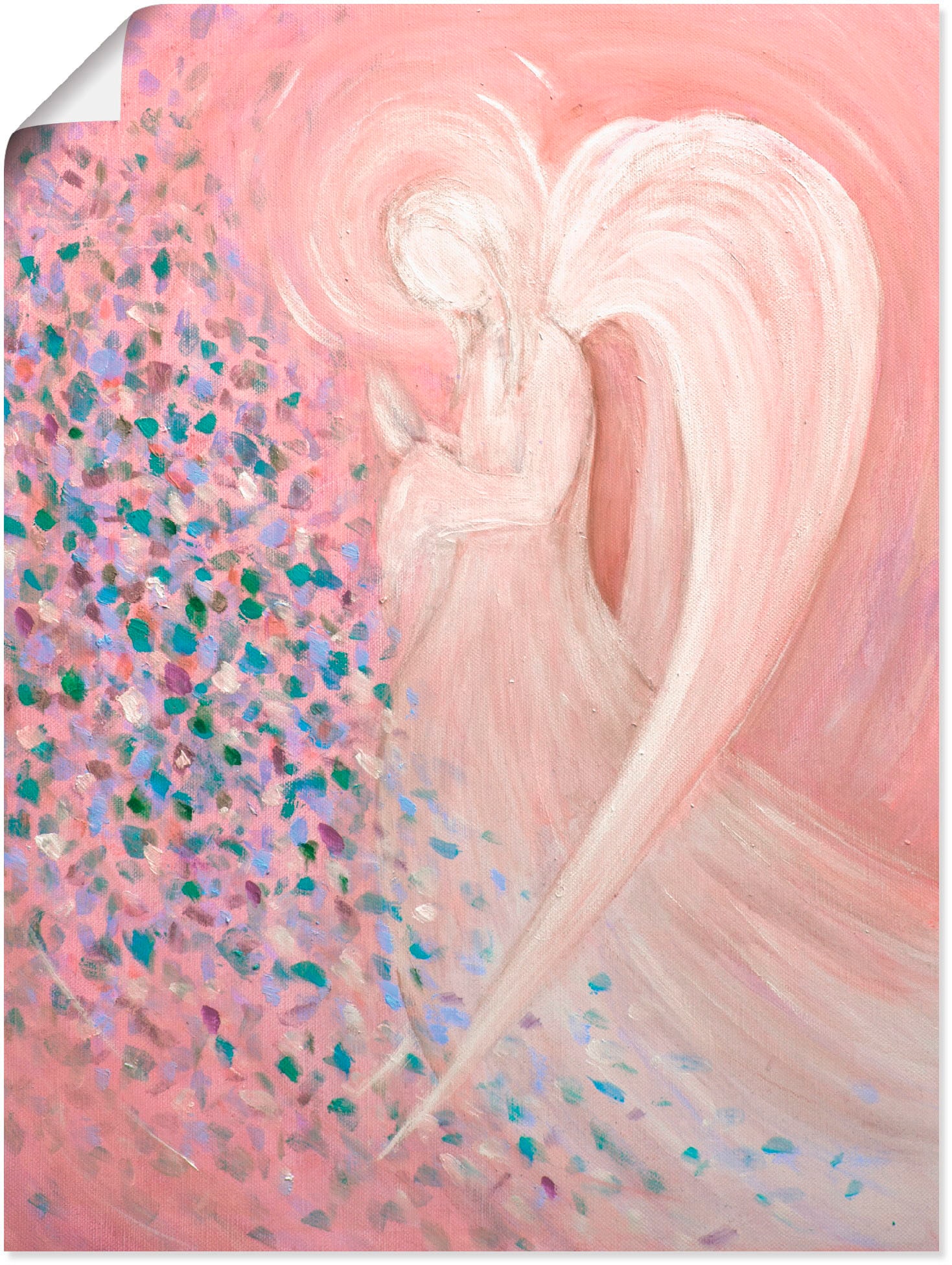 Artland Wandbild »Engelbild - pastell«, Religion, (1 St.), als Alubild, Outdoorbild, Leinwandbild, Poster, Wandaufkleber Artland Wandbild »Engelbild - pastell«, Religion, (1 St.), als Alubild, Outdoorbild, Leinwandbild, Poster, Wandaufkleber von Artland