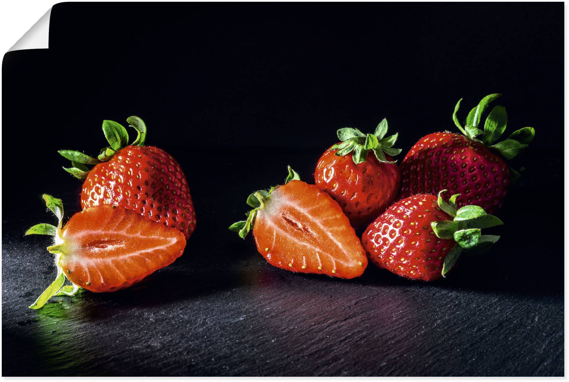 Artland Wandbild »Erdbeeren, süss und fruchtig«, Obst Bilder, (1 St.) von Artland