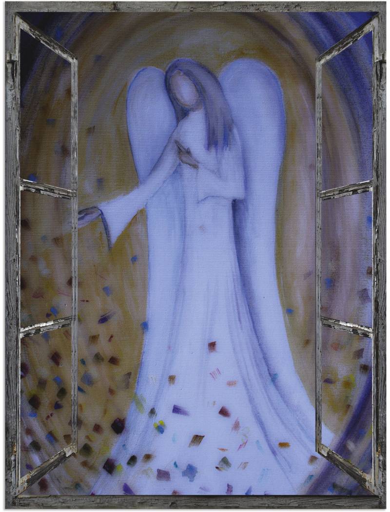 Artland Wandbild »Fensterblick - Engel«, Religion, (1 St.), als Leinwandbild, Poster in verschied. Grössen von Artland