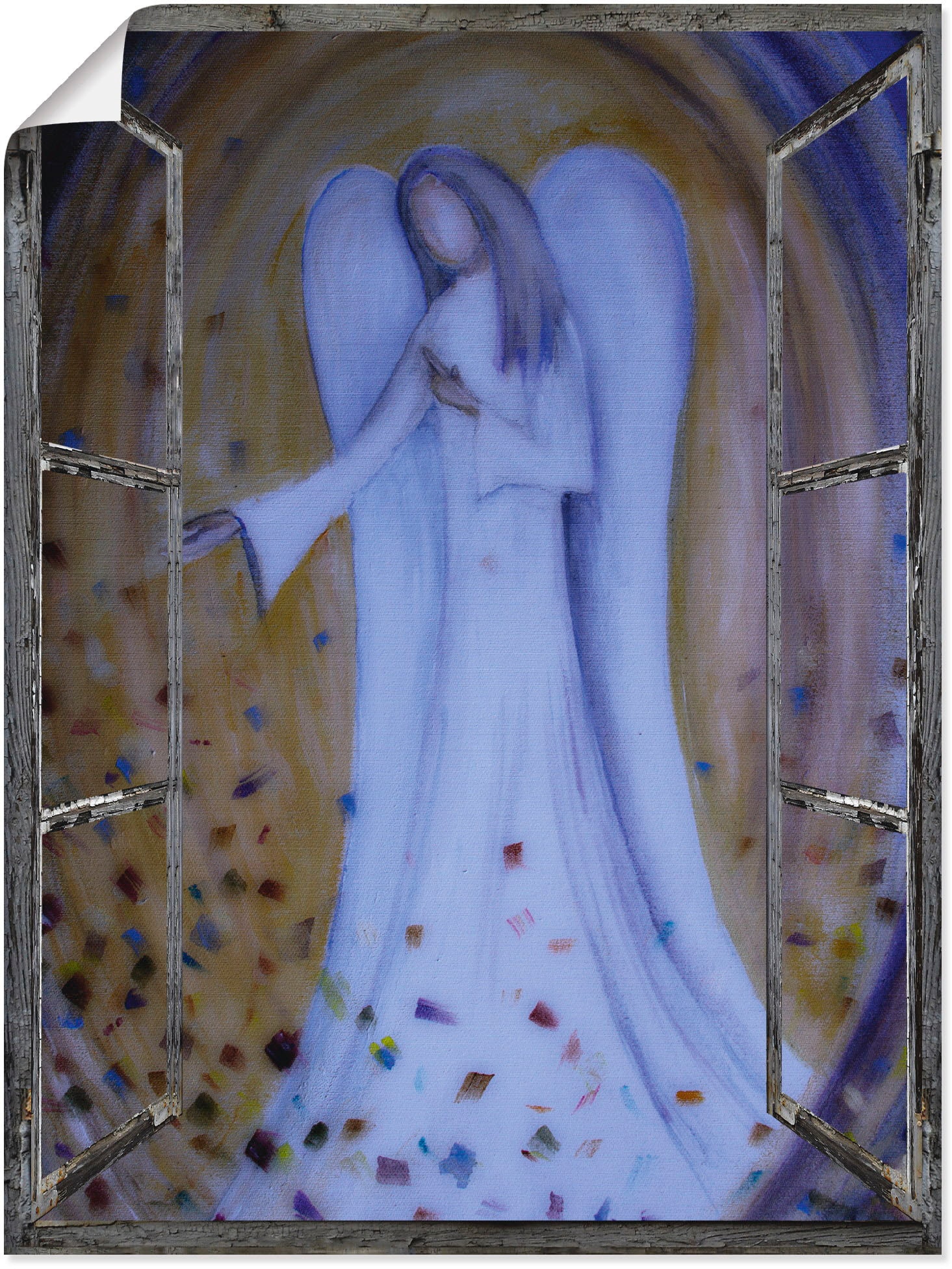Artland Wandbild »Fensterblick - Engel«, Religion, (1 St.) von Artland