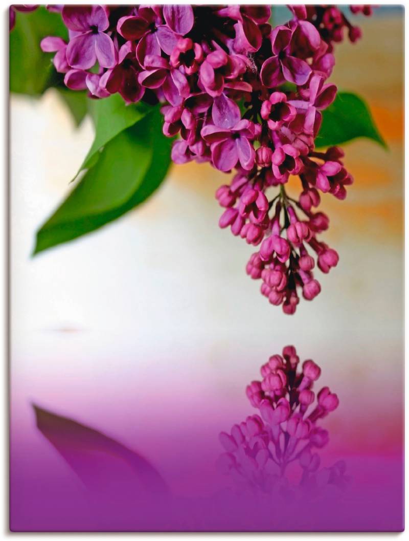 Artland Leinwandbild »Flieder«, Blumen, (1 St.), auf Keilrahmen gespannt von Artland