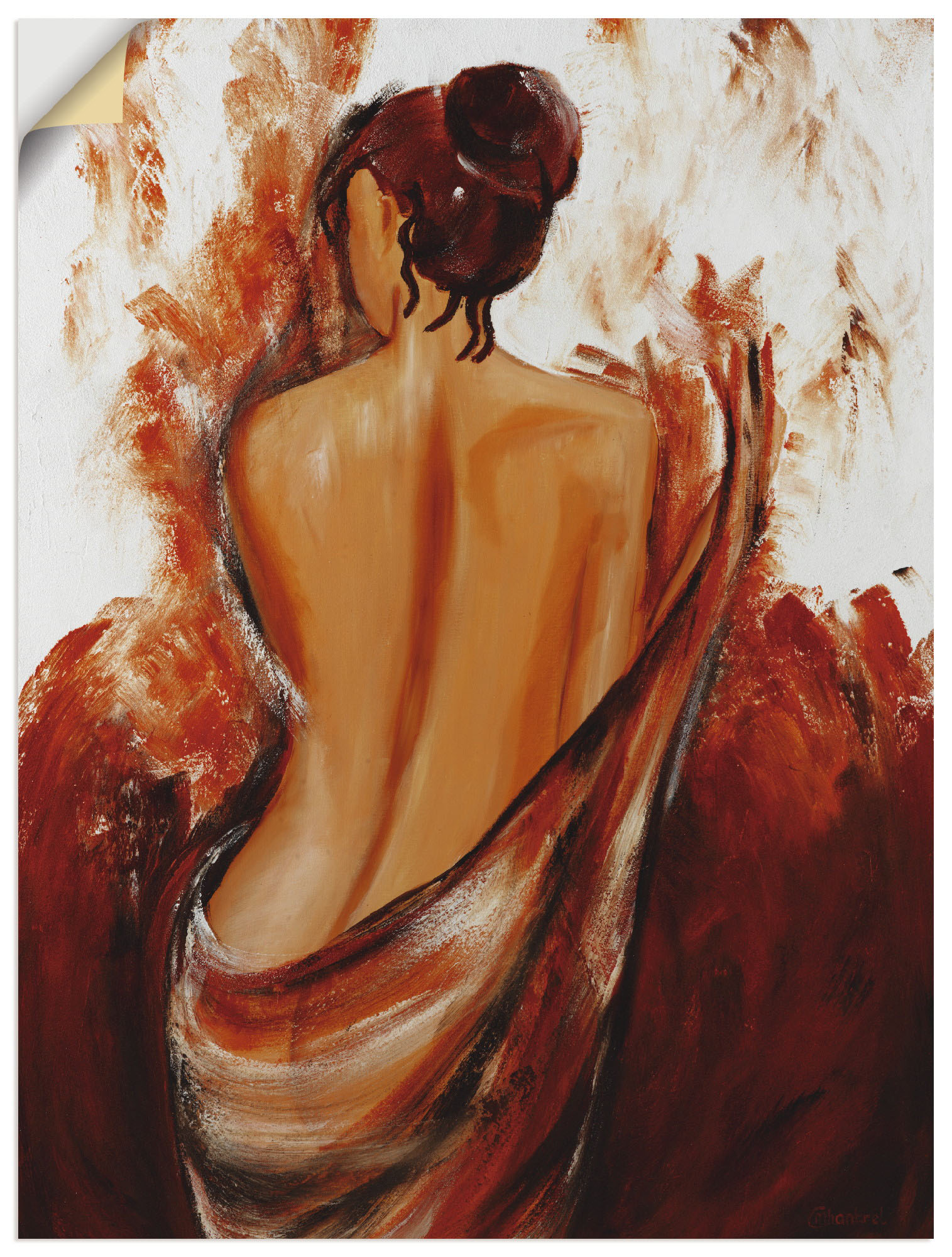 Artland Wandbild »Frau in rot«, Frau, (1 St.), als Leinwandbild, Poster, Wandaufkleber in verschied. Grössen Artland Wandbild »Frau in rot«, Frau, (1 St.), als Leinwandbild, Poster, Wandaufkleber in verschied. Grössen von Artland