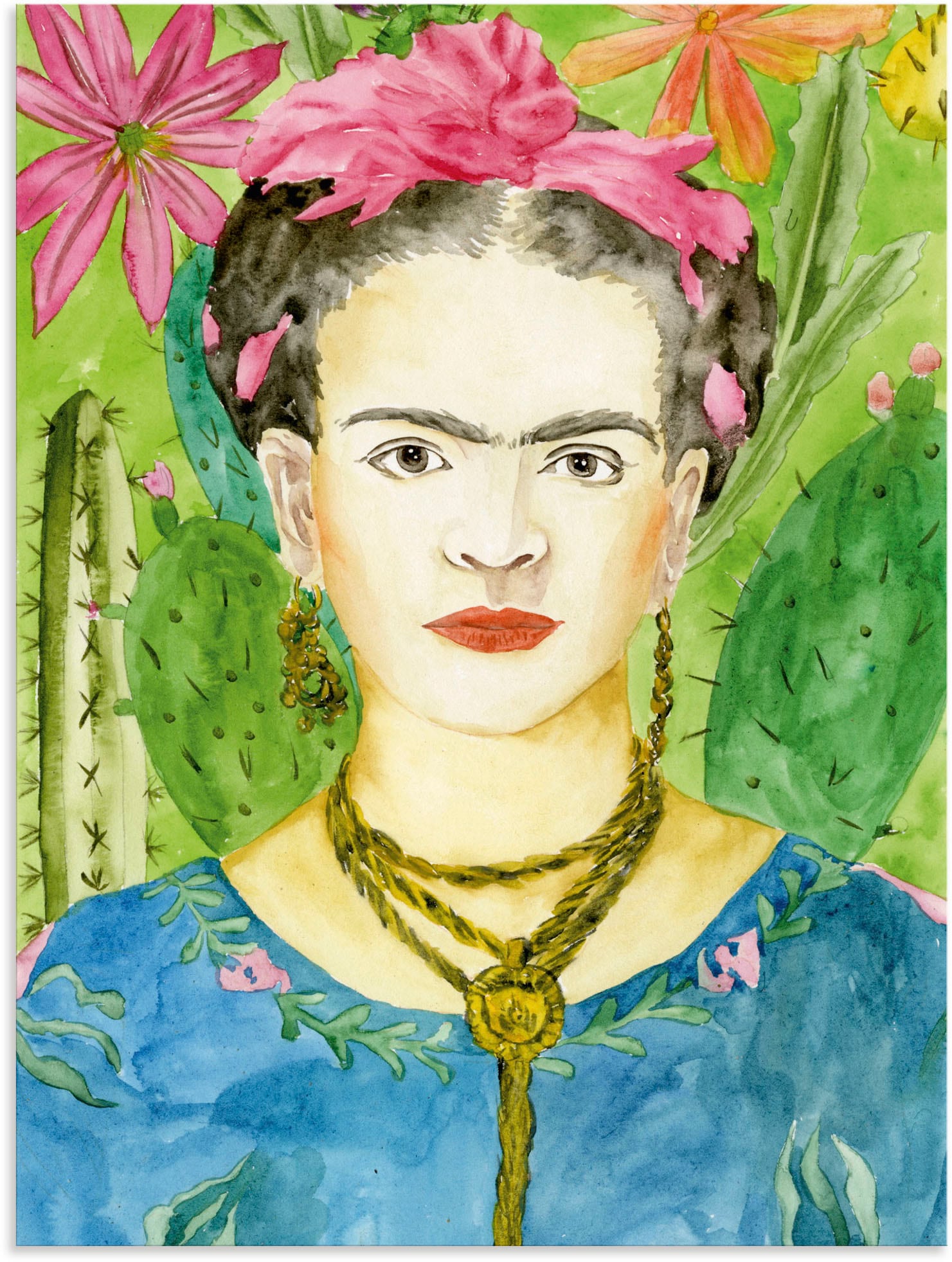 Artland Wandbild »Frida Kahlo II«, Bilder von Frauen, (1 St.) von Artland