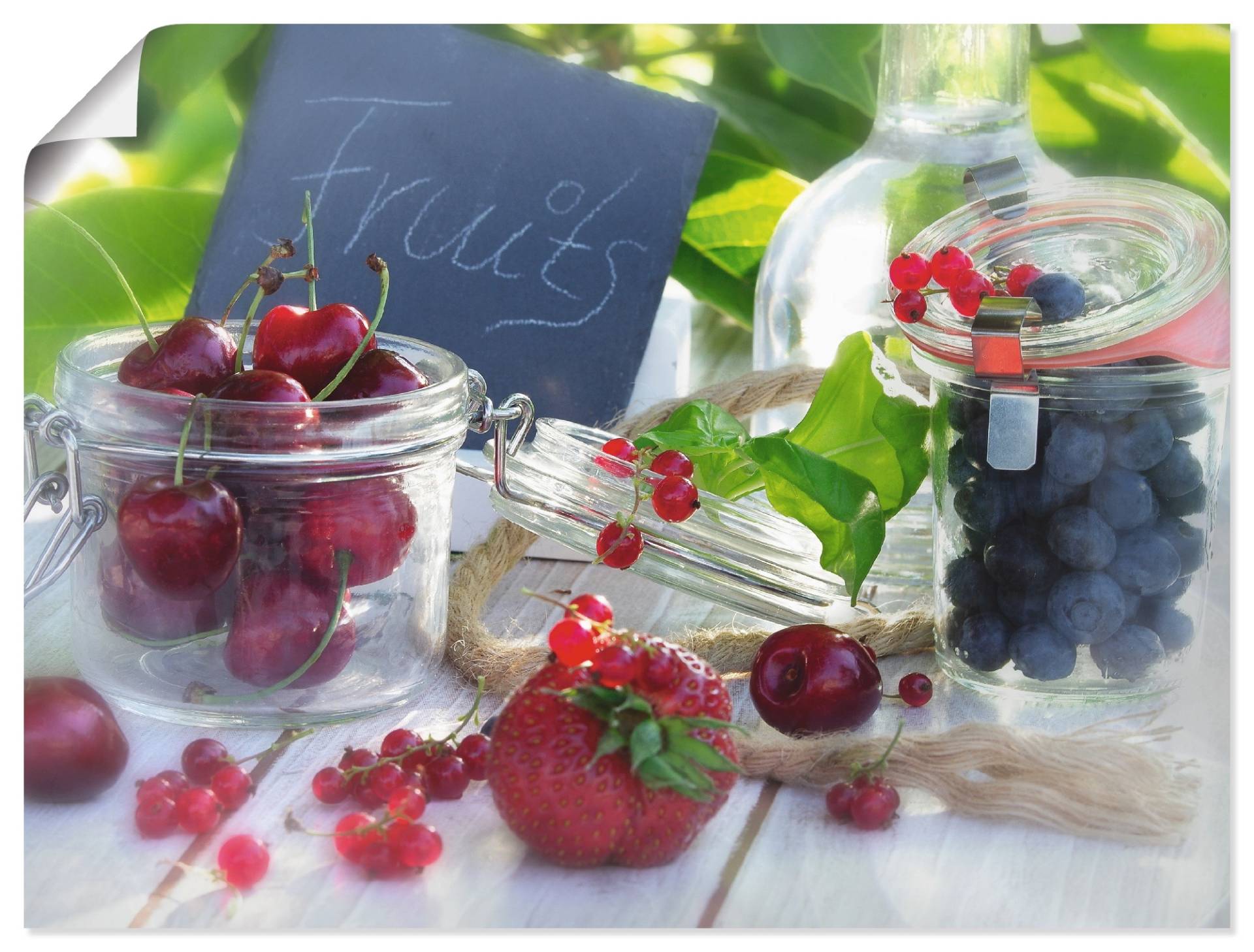 Artland Wandbild »Frischer Früchte Sommer«, Lebensmittel, (1 St.), als Leinwandbild, Poster in verschied. Grössen Artland Wandbild »Frischer Früchte Sommer«, Lebensmittel, (1 St.), als Leinwandbild, Poster in verschied. Grössen von Artland